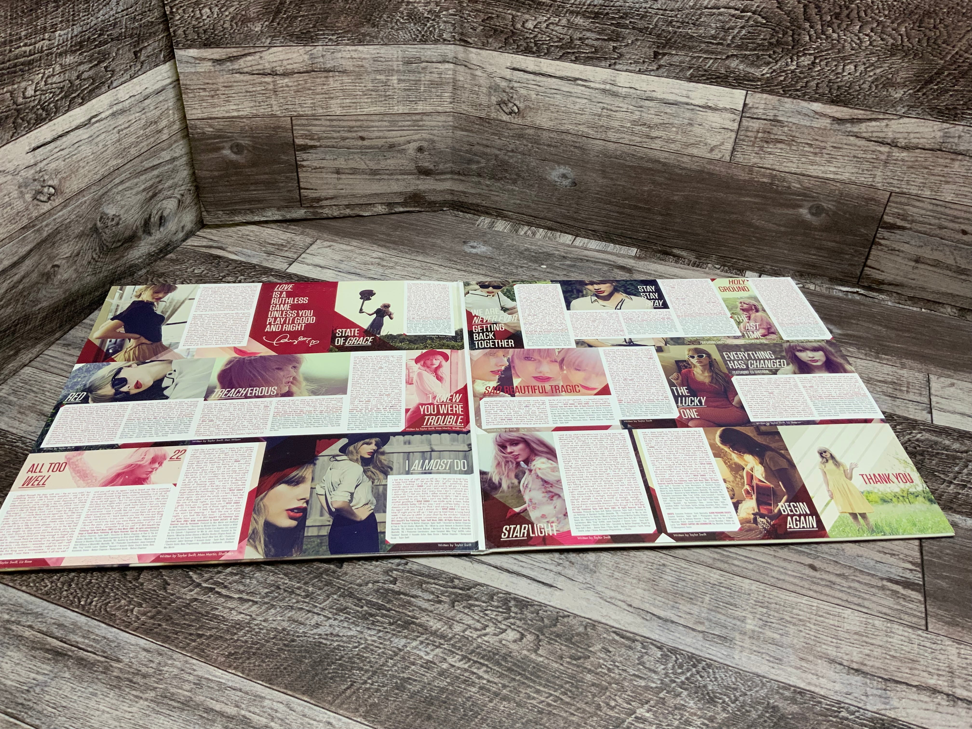 Taylor Swift - Red 2x LP Vinyl Record (8080360734958)