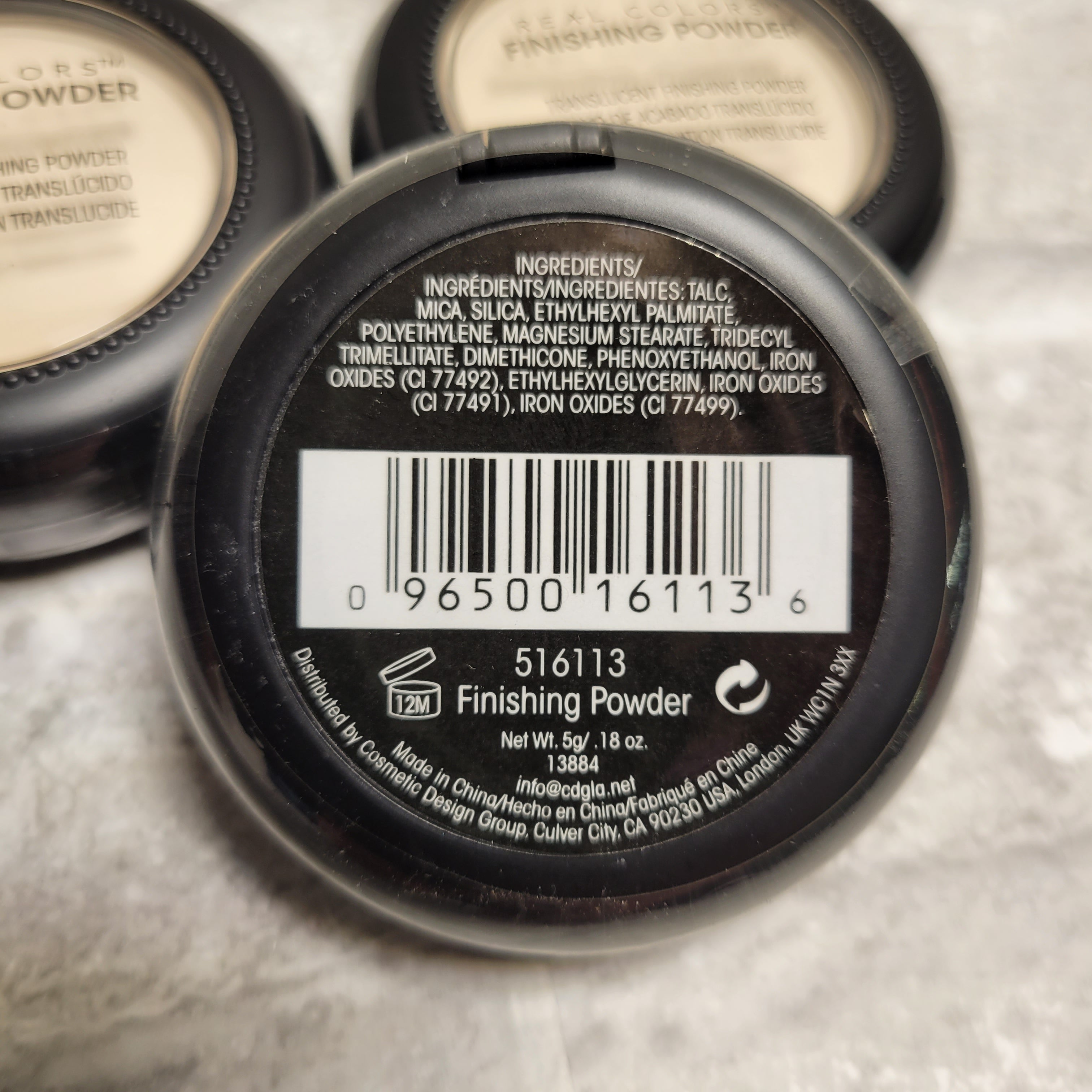 Translucent Finishing Powder Real Colors  .18 oz each, Lot of 3 (8061496197358)