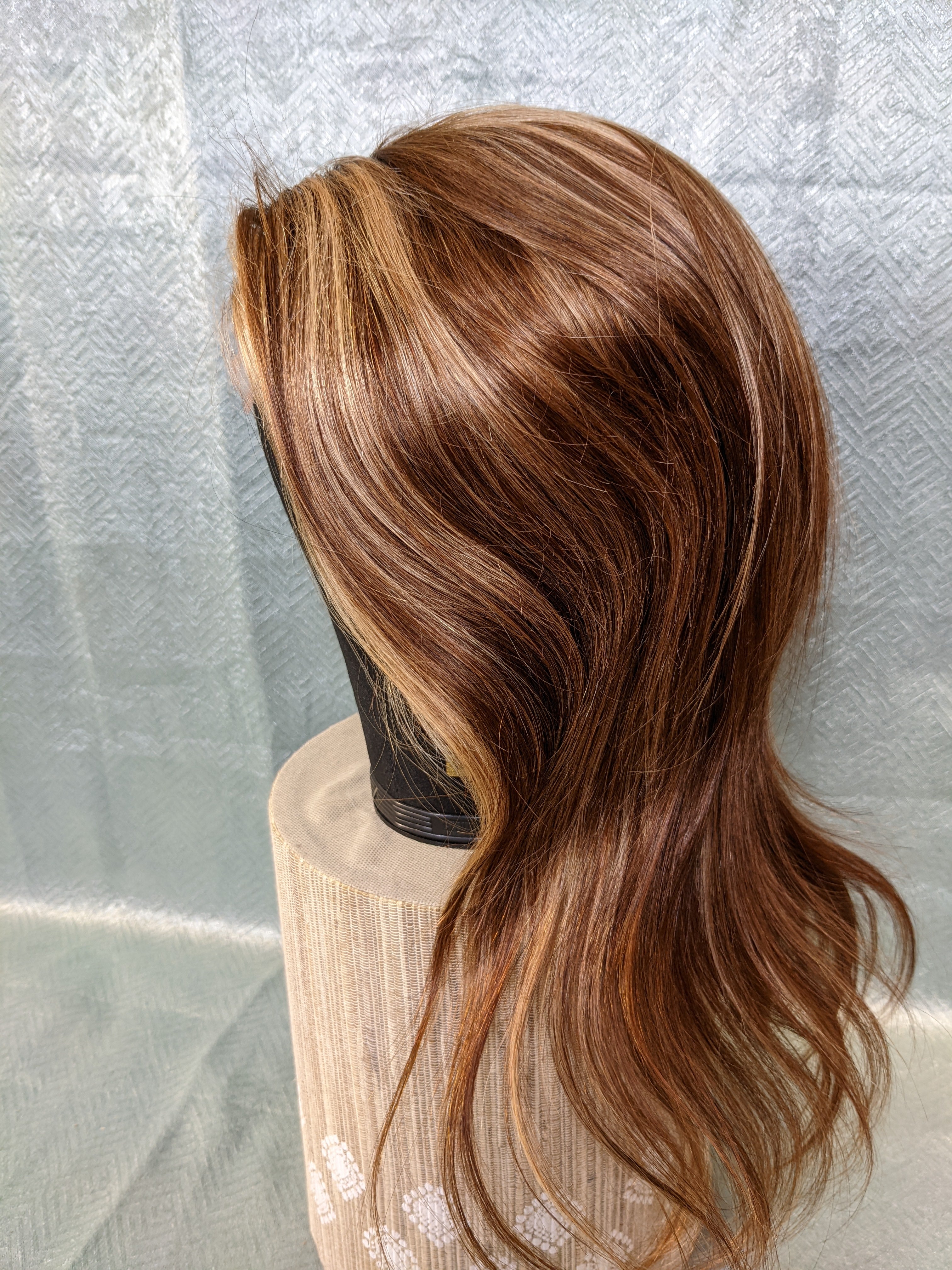 U-Nice 14 Inch Brown Carmel Wig Human Hair (7572830355694)
