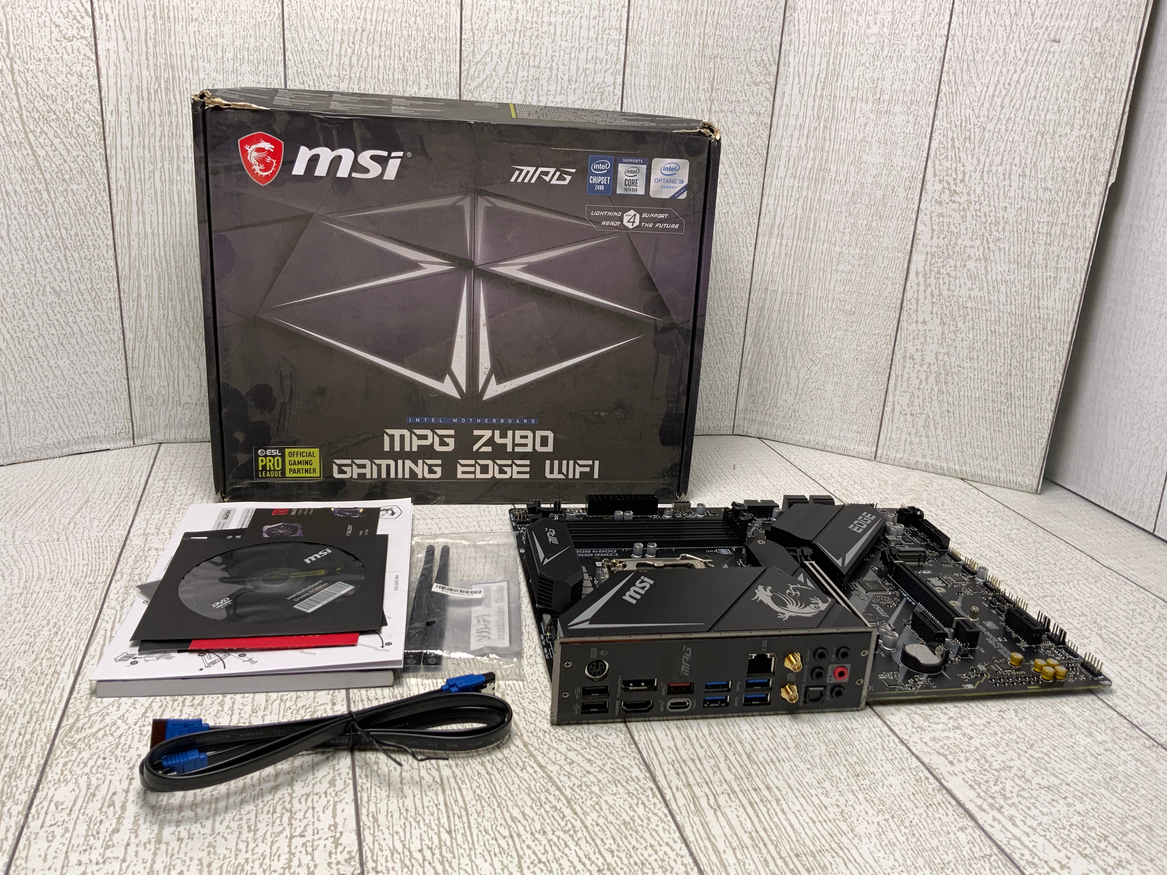 Tuf X570-plus/G Drive USB/Aorus B550/MSI MPG Z490 **LOT OF 4, FOR PARTS ONLY** (7980583289070)