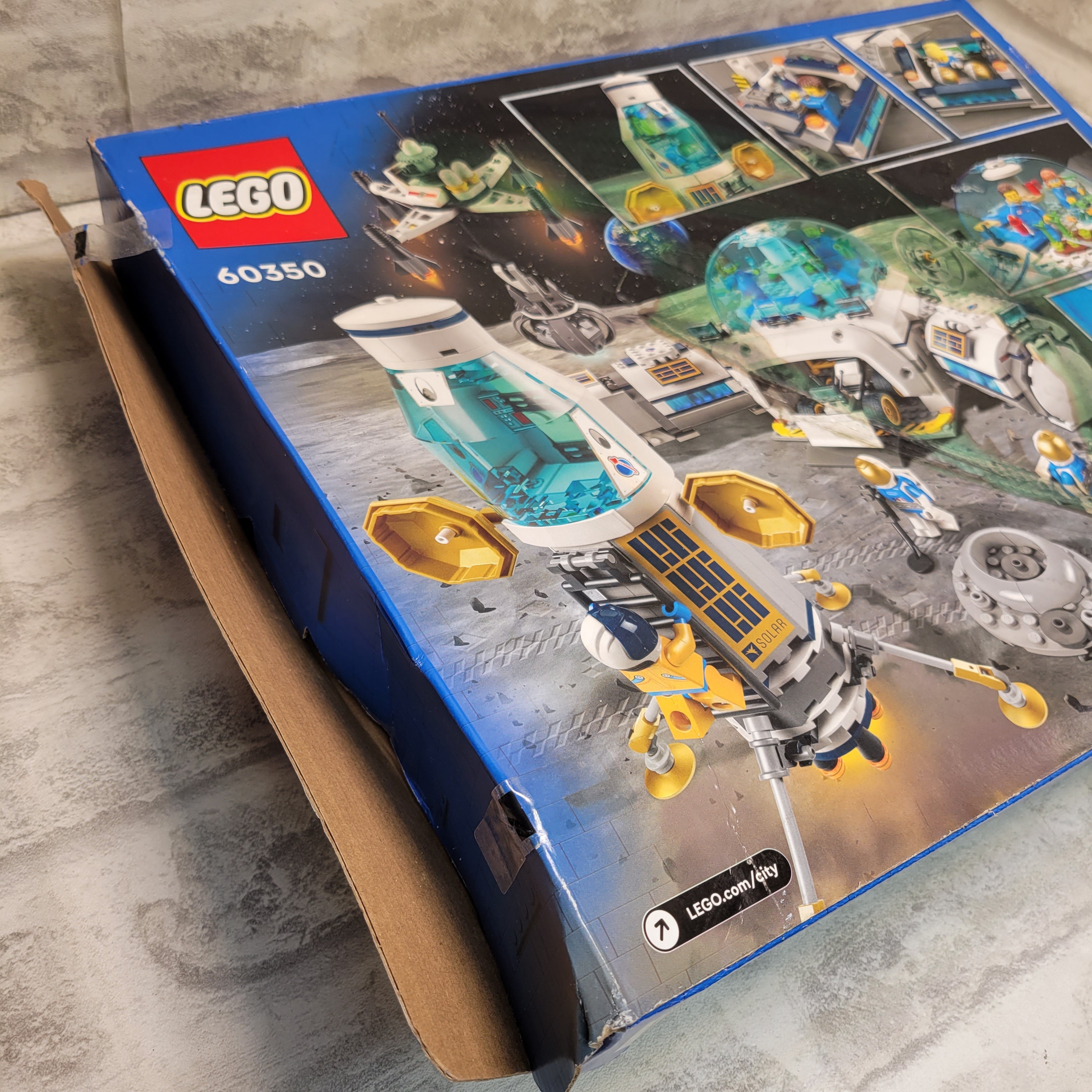 LEGO City 60350 Lunar Research Base *READ DESCRIPTION* (7922247991534)