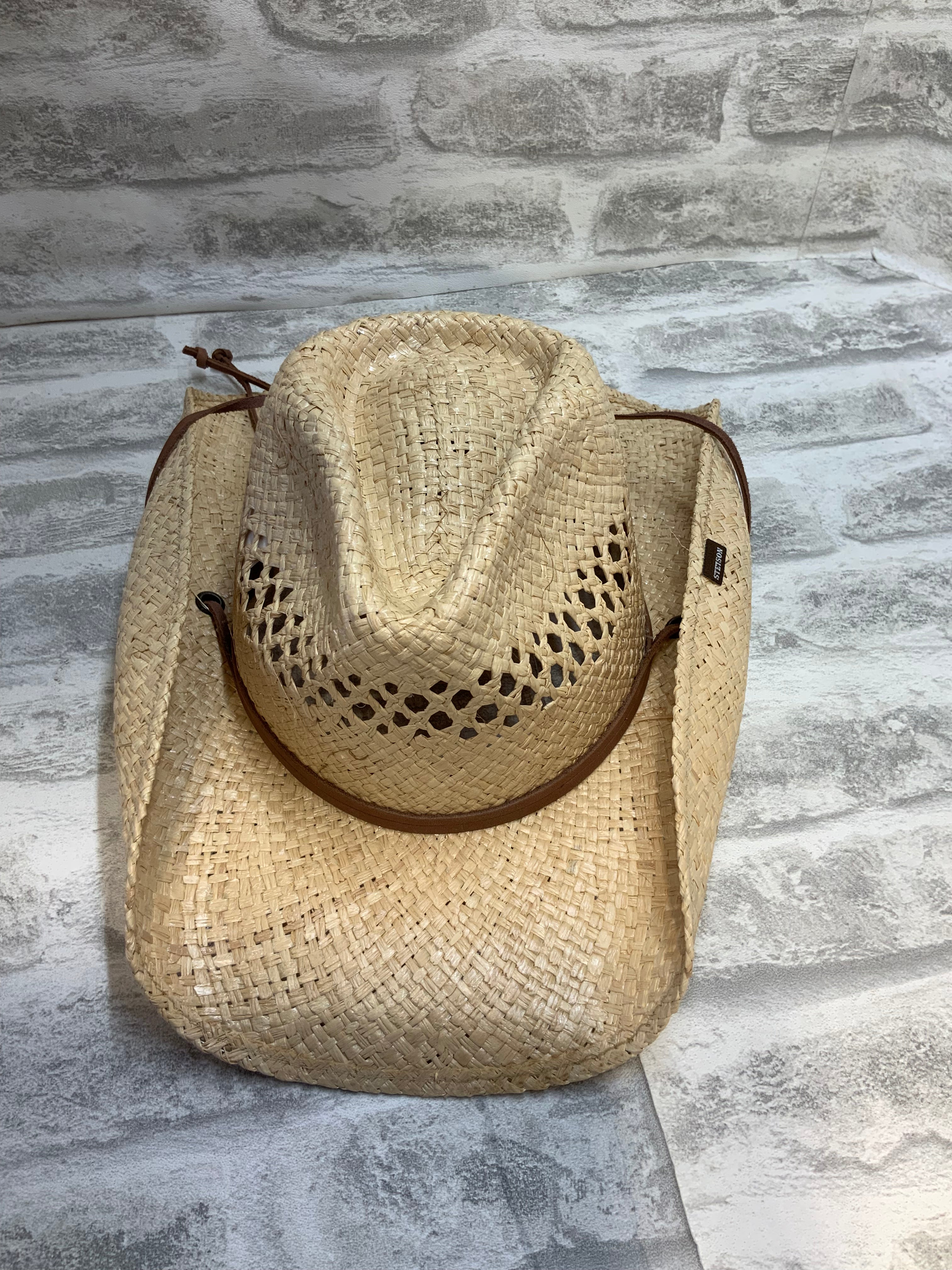Stetson Men's Straw- Size Small (7571359465710)
