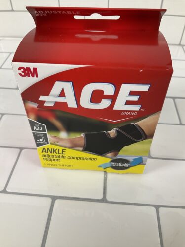 ACE Ankle Support | Moderate Support | Adjustable Compression | Black (6922751672503)