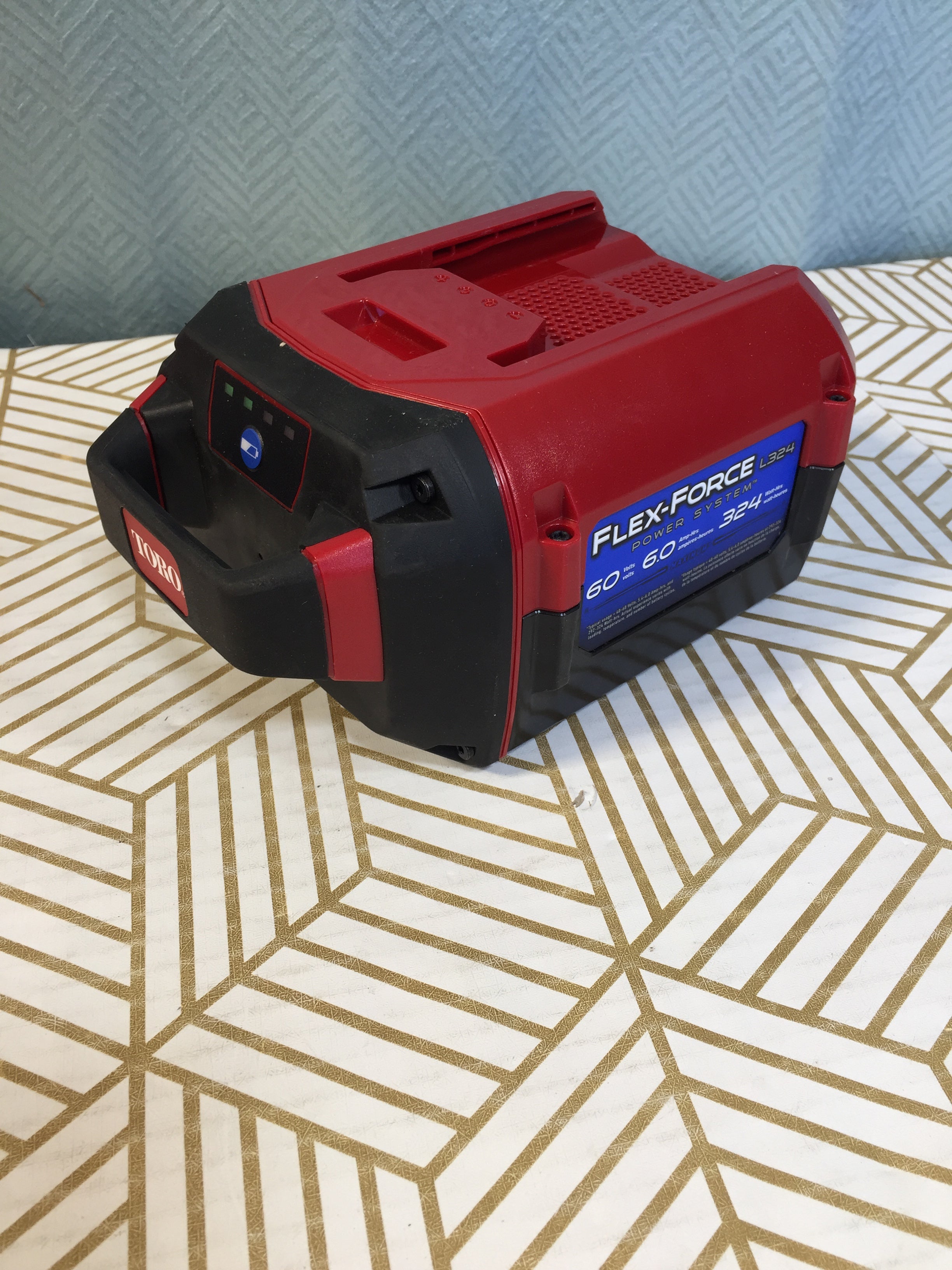 TORO Flex-Force Power System 60-Volt Max 6.0 Ah Lithium-Ion L324 Battery (7900073328878)