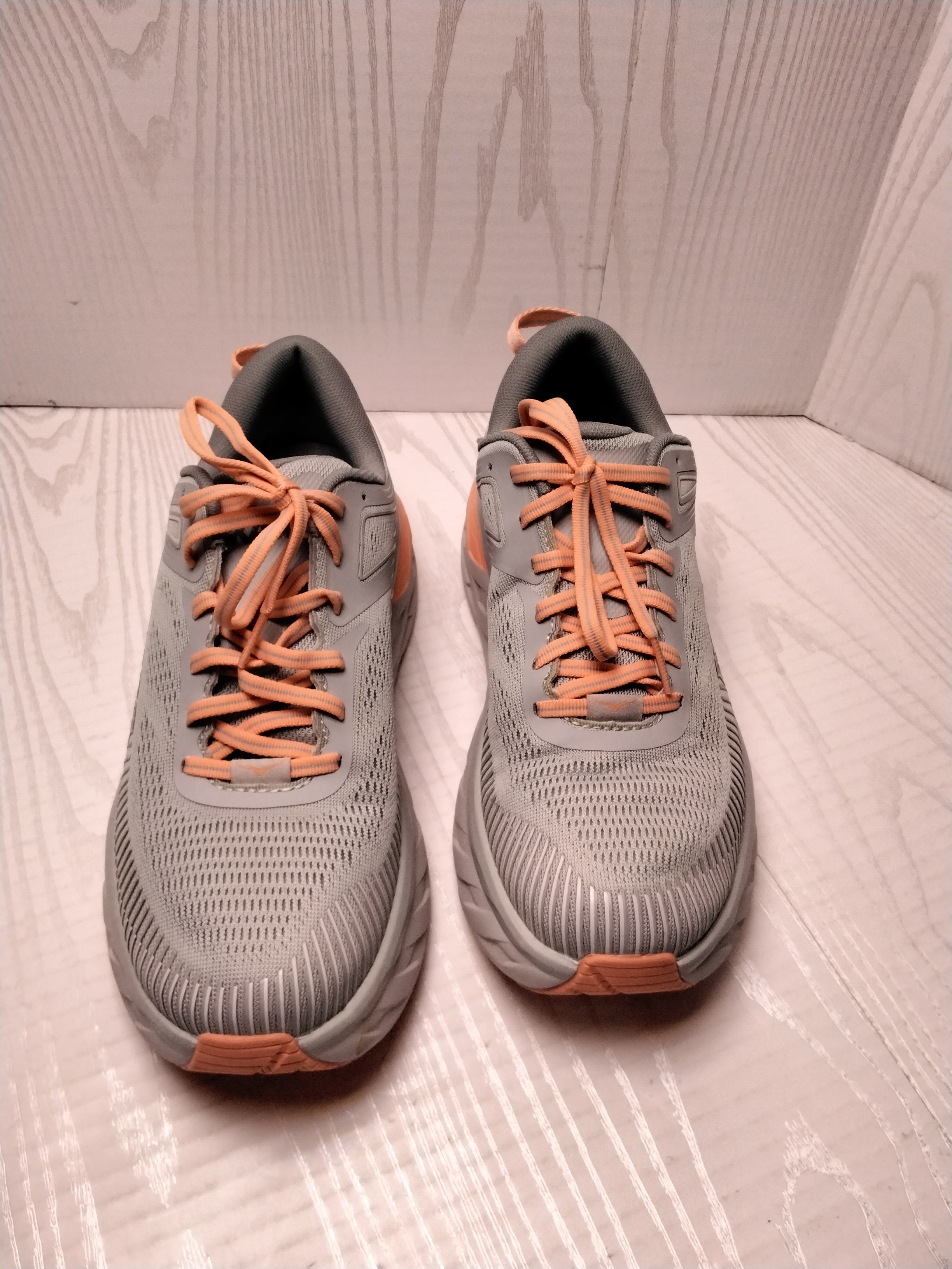 *LIGHTLY USED* HOKA ONE ONE Bondi 7 Womens Shoes - Size 9, Harbor Mist/Sharkskin (7876379476206)