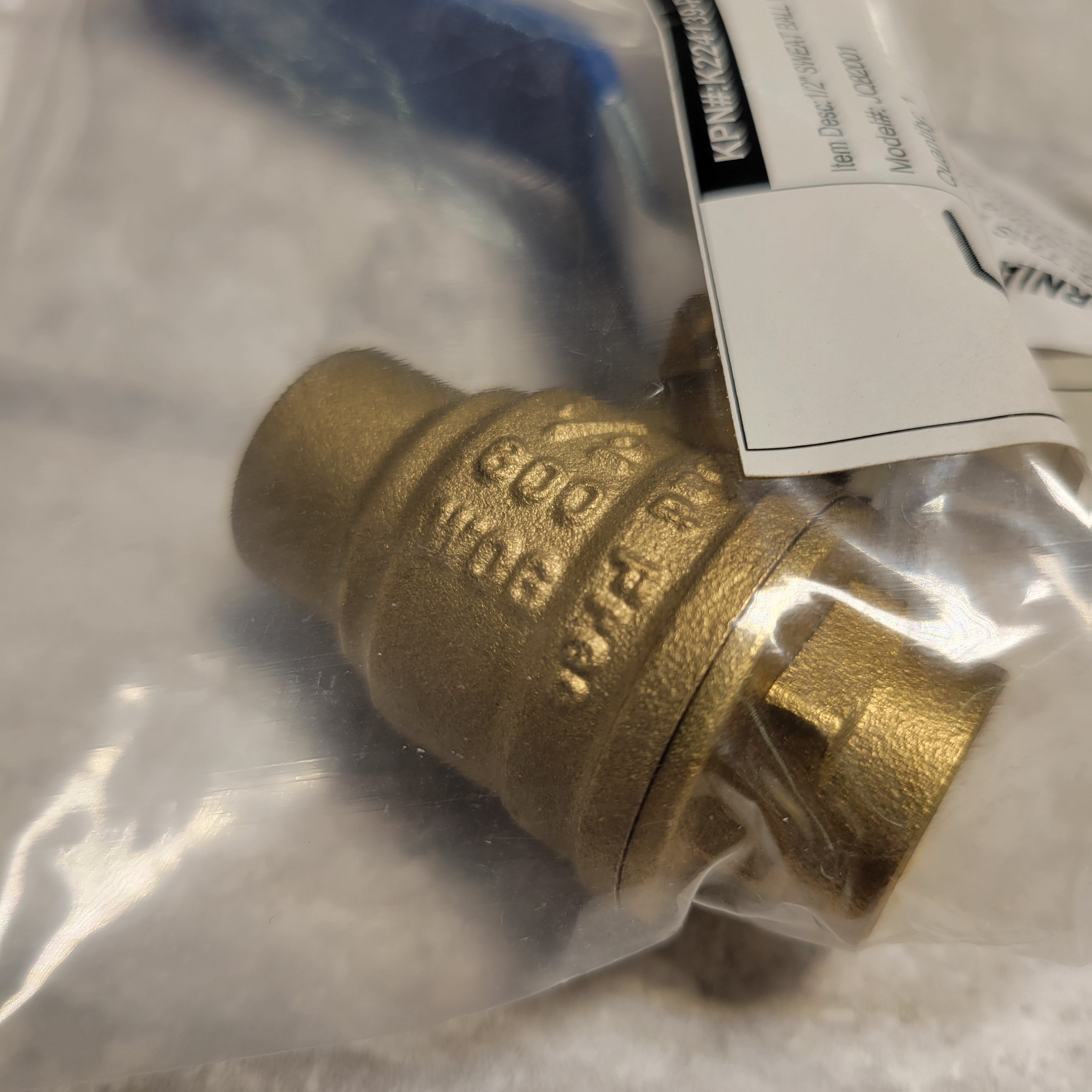 Sweat Ball Valve 1/2