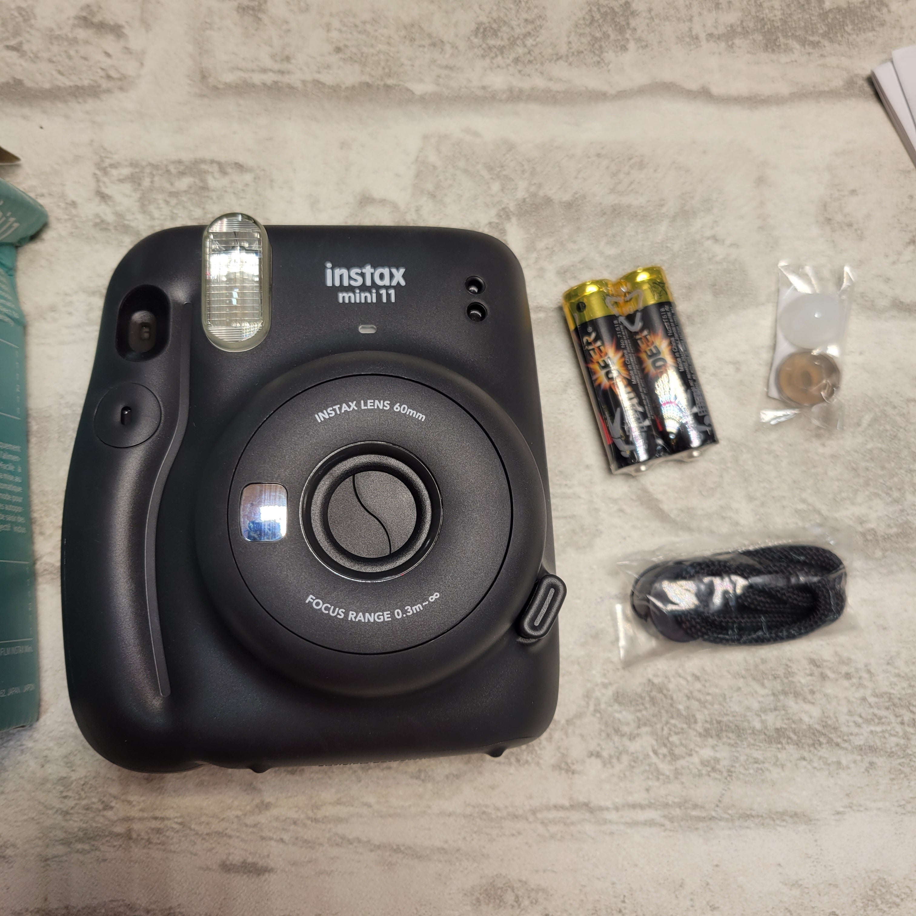 Fujifilm Instax Mini 11 Instant Camera, Charcoal Grey, 16654786 (7918602518766)