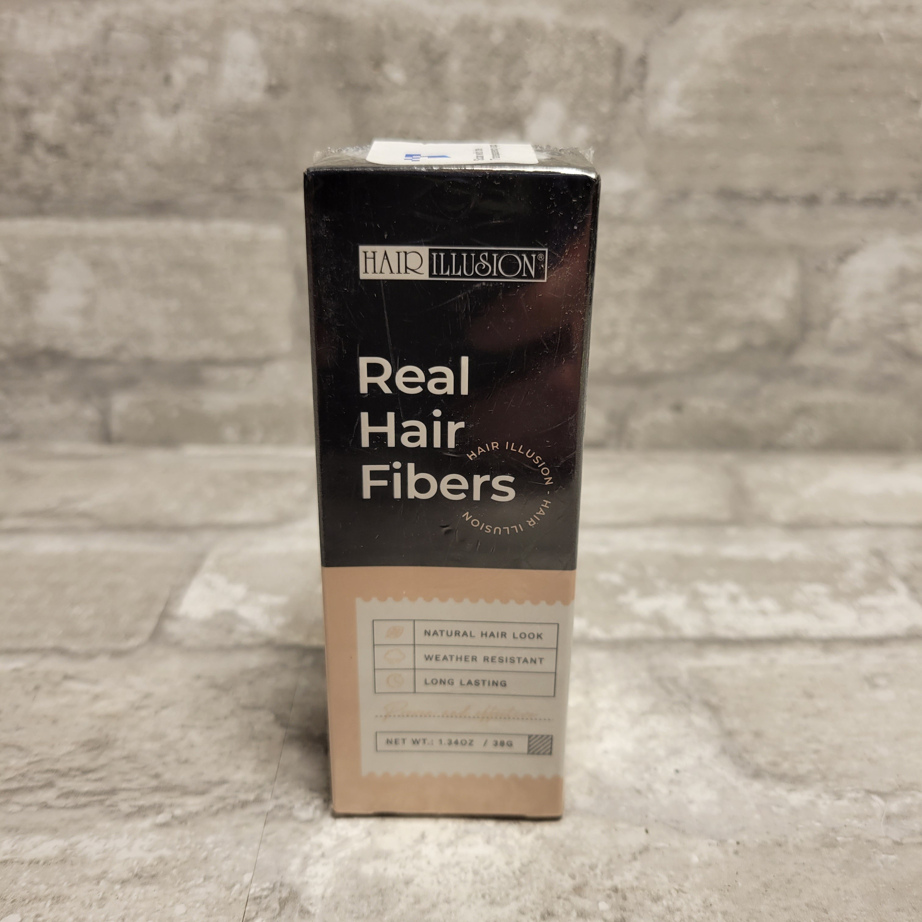 Real Hair Fibers Bald Spot Concealer Beard Hair Loss by Hair Illusion,