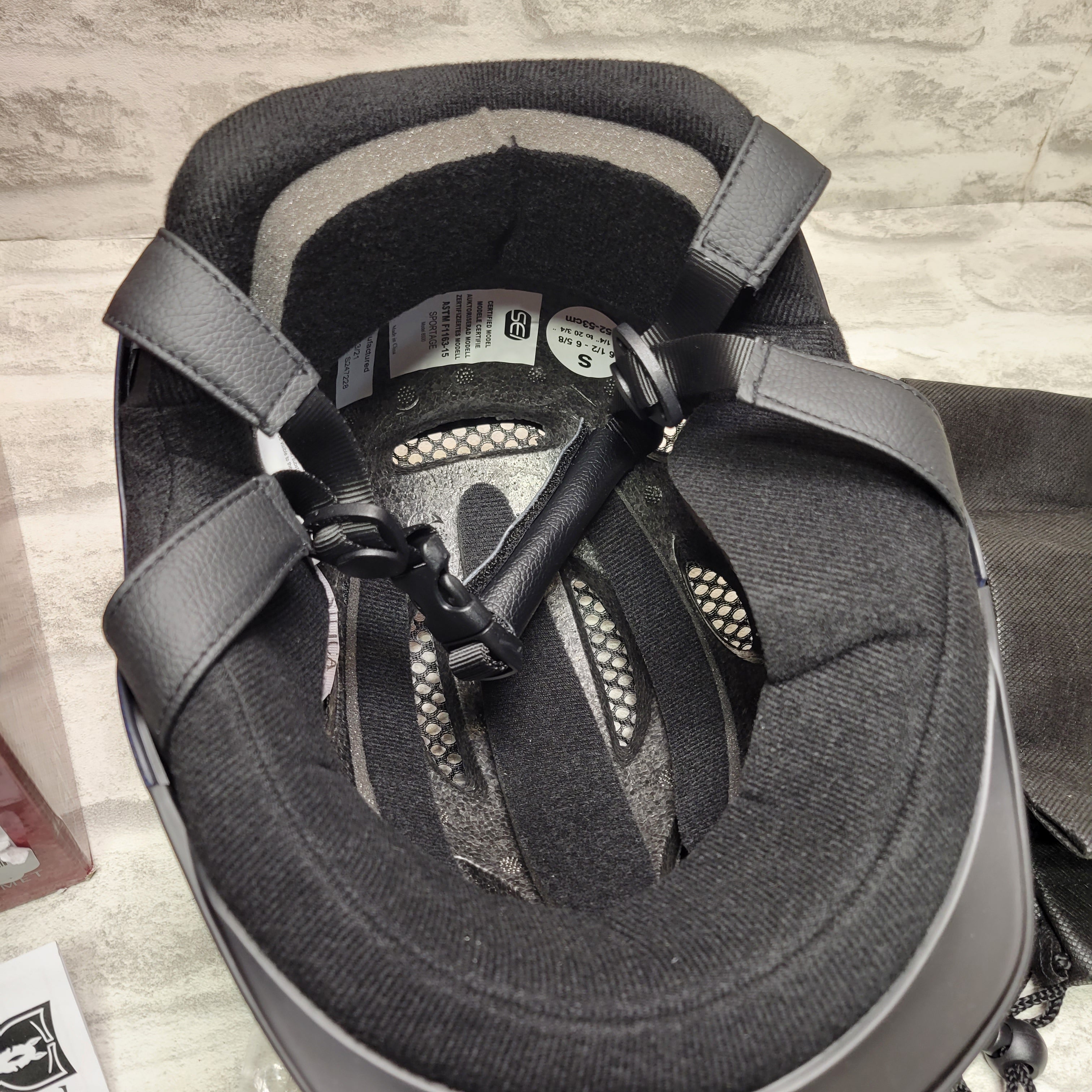 Tipperary Equestrian Horse Riding Helmet - Navy Blue - S (7670834102510)