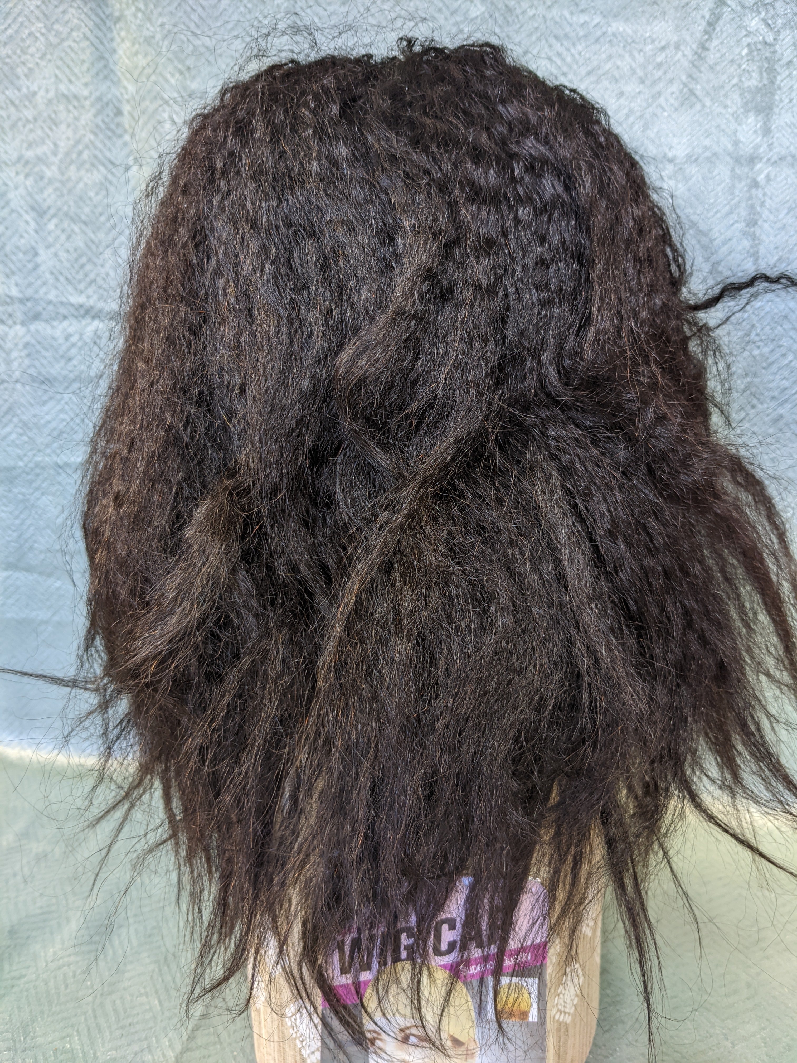 U-Nice Human Hair Brazilain Wig Natural Black (7510377693422)