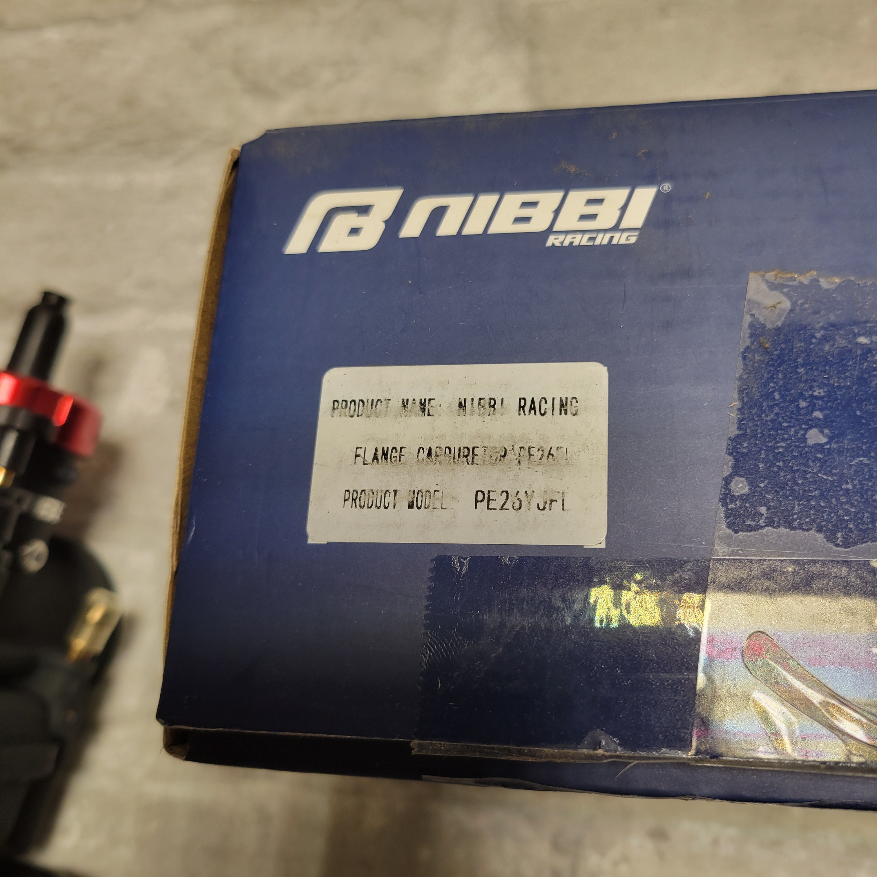 NIBBI Racing Carburetor Flange PE26FL PE26YJFL (8039050150126)