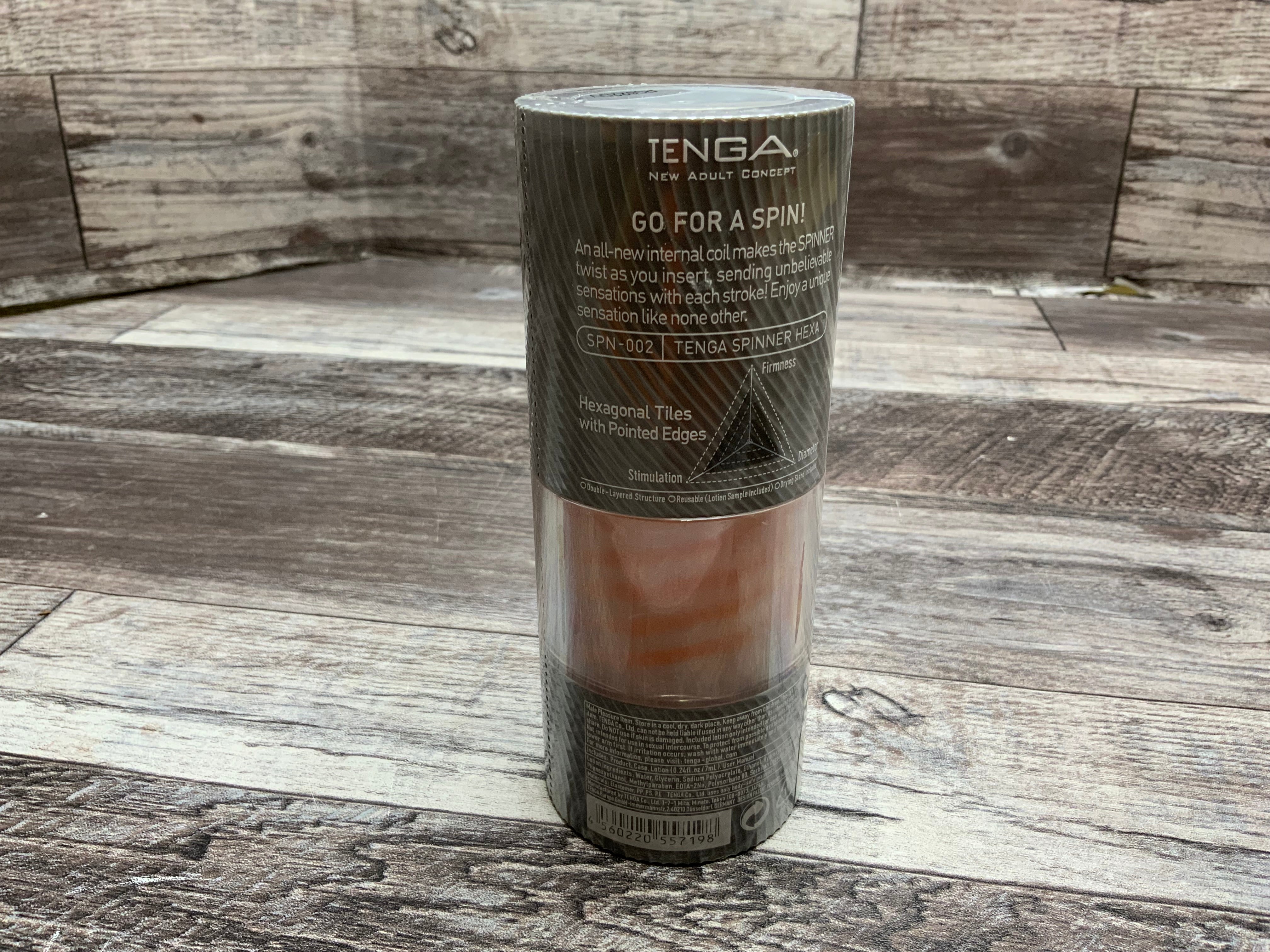 Tenga Spinner 02 HEXA Corner Rotating Aircraft Cup 1Pc Mens Other (8089534431470)