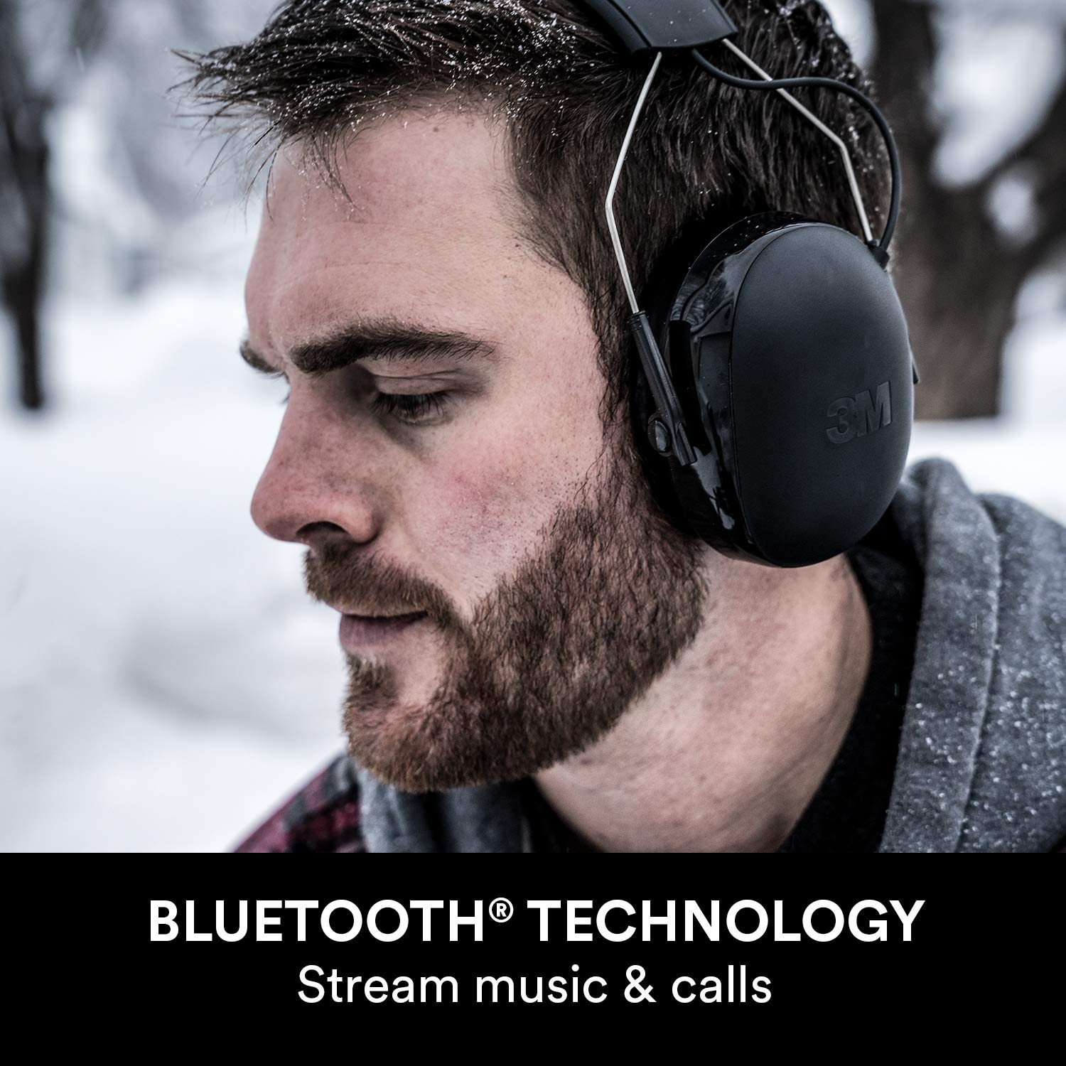 3M WorkTunes Connect, Gel Ear Cushions Hearing Protector - Bluetooth Technology (6959887319223)
