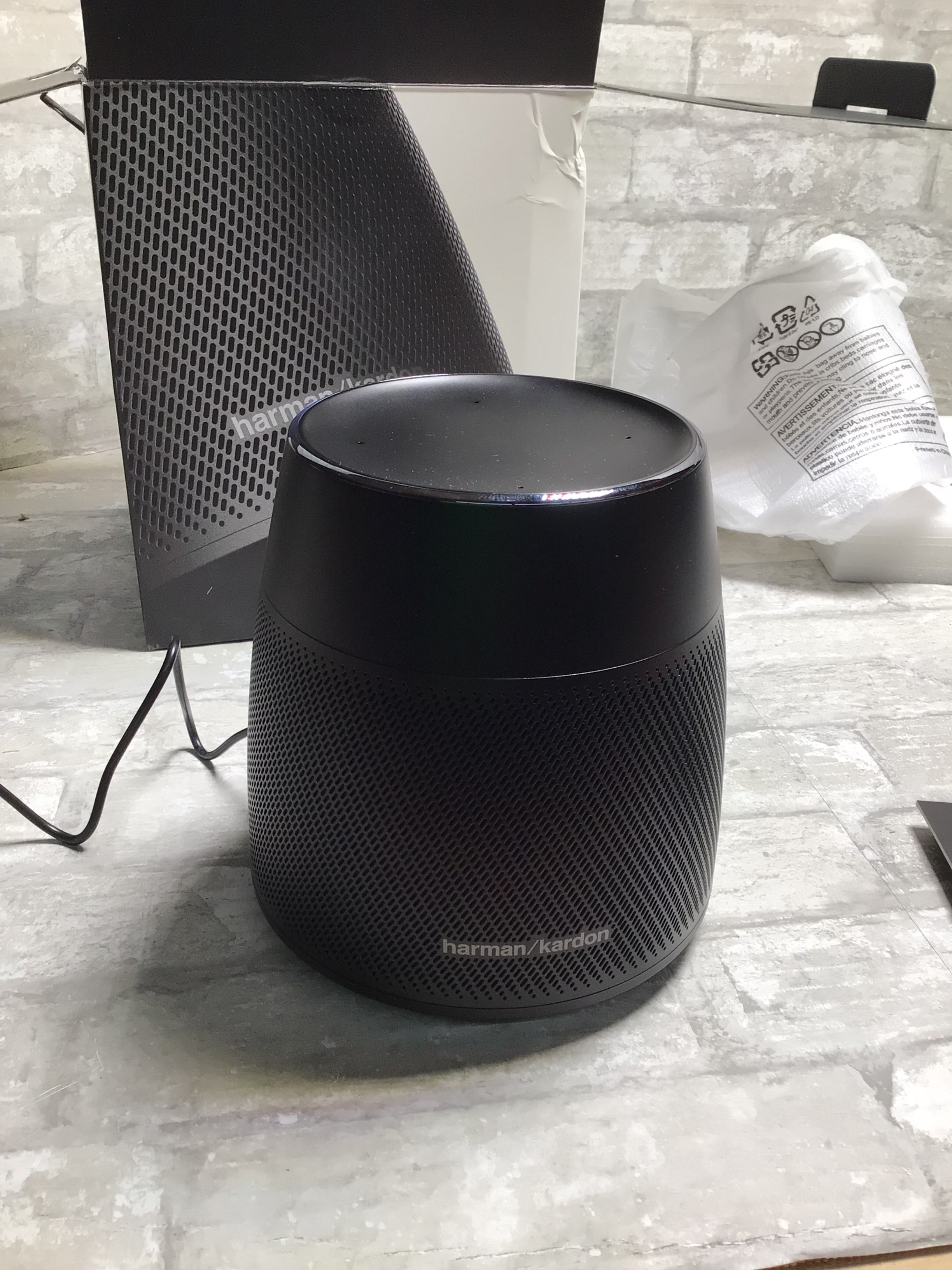 Harman Kardon Astra Bluetooth Speaker w/Amazon Alexa*OPEN BOX*