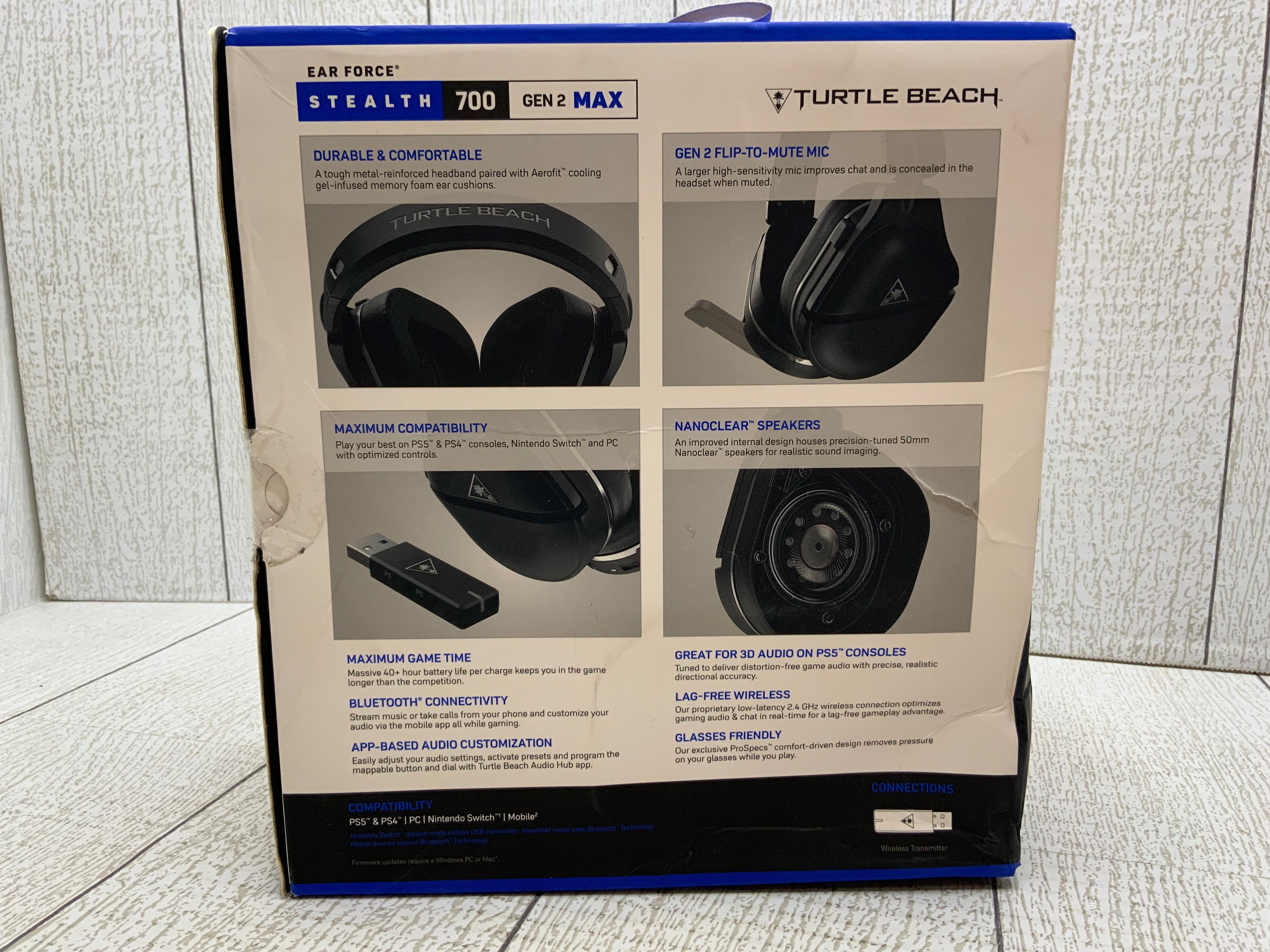Turtle Beach Stealth 700 Gen 2 MAX Wireless Amplified Gaming Headset (8020640989422)