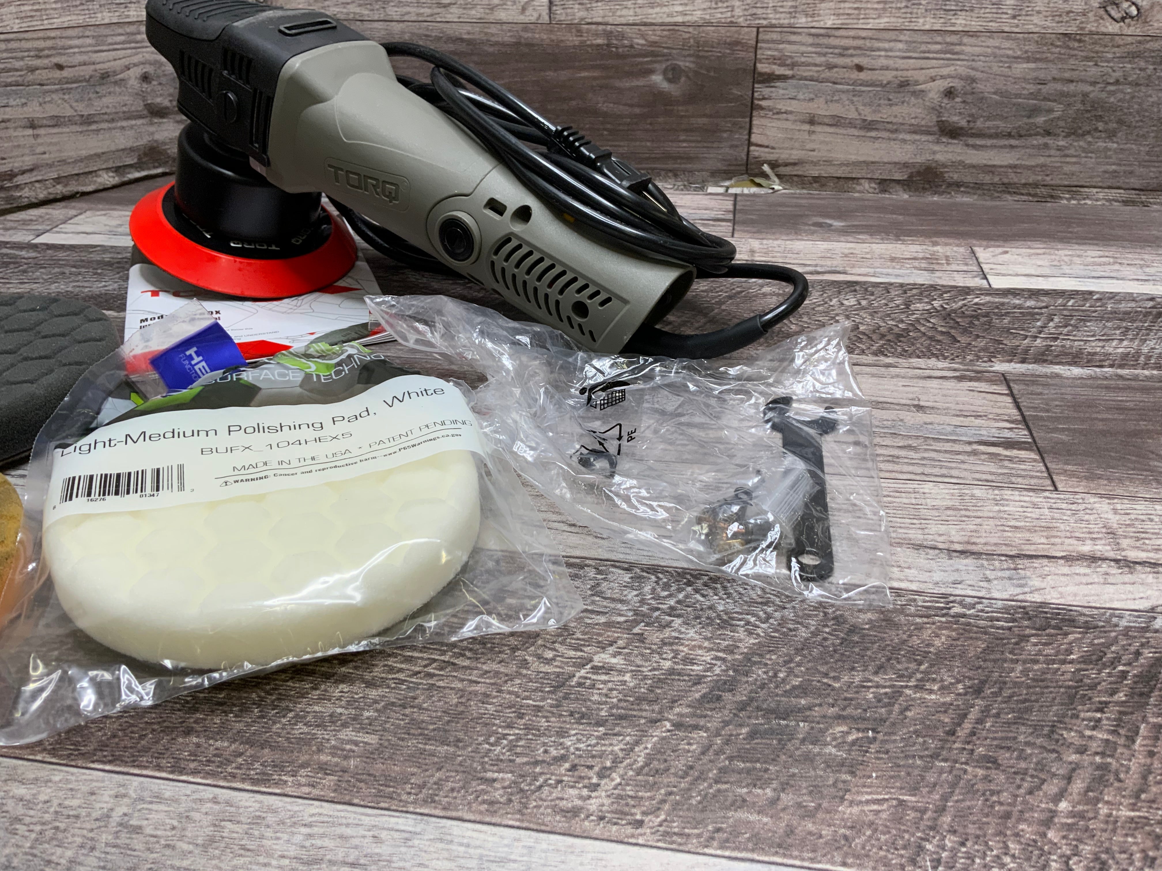 TORQ Random Orbital Polisher - With Polish Compounds & Pads (8100784439534)