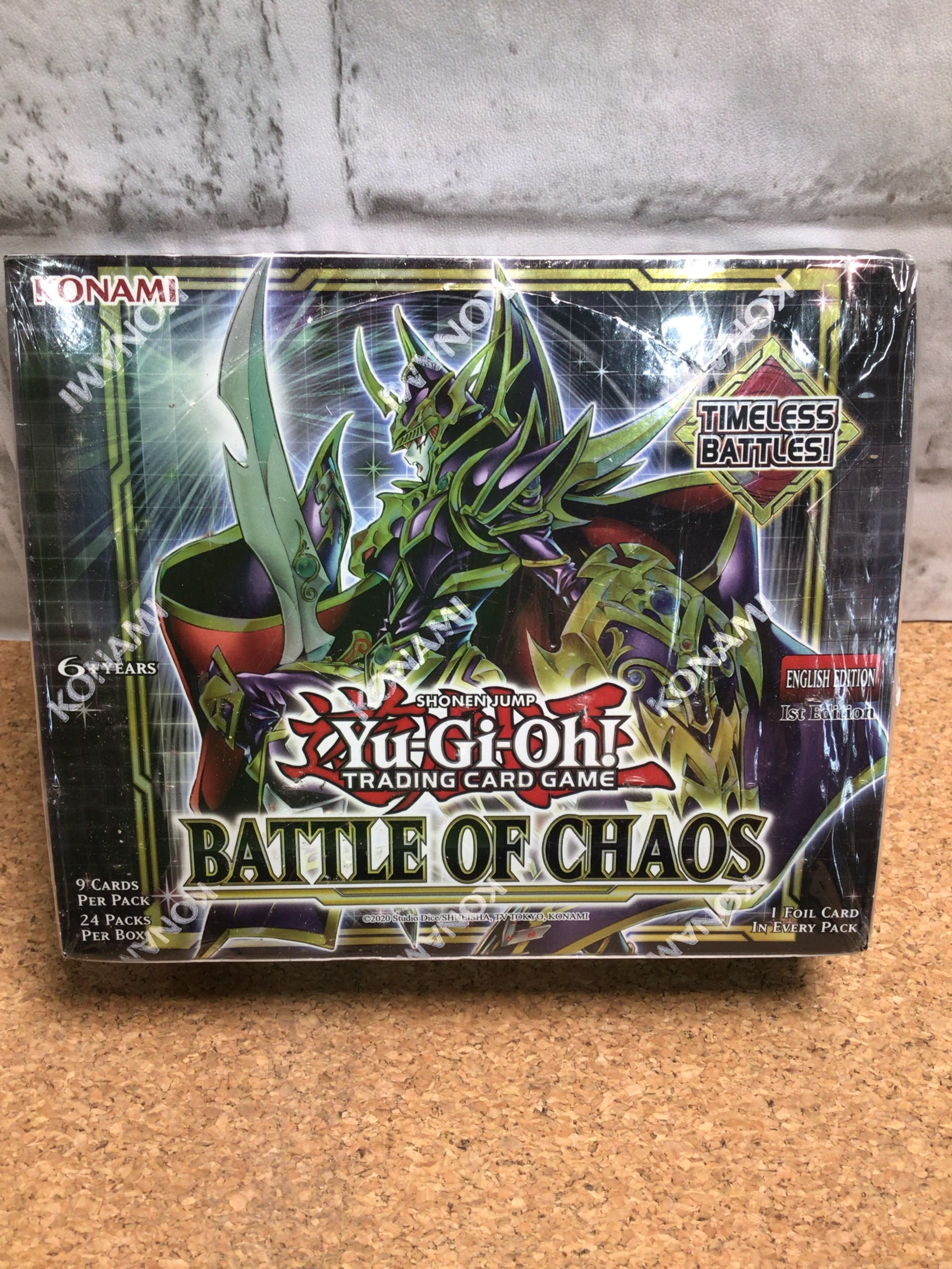 Yu-Gi-Oh! TCG: Battle of Chaos Booster Display **Factory sealed** (7925014495470)