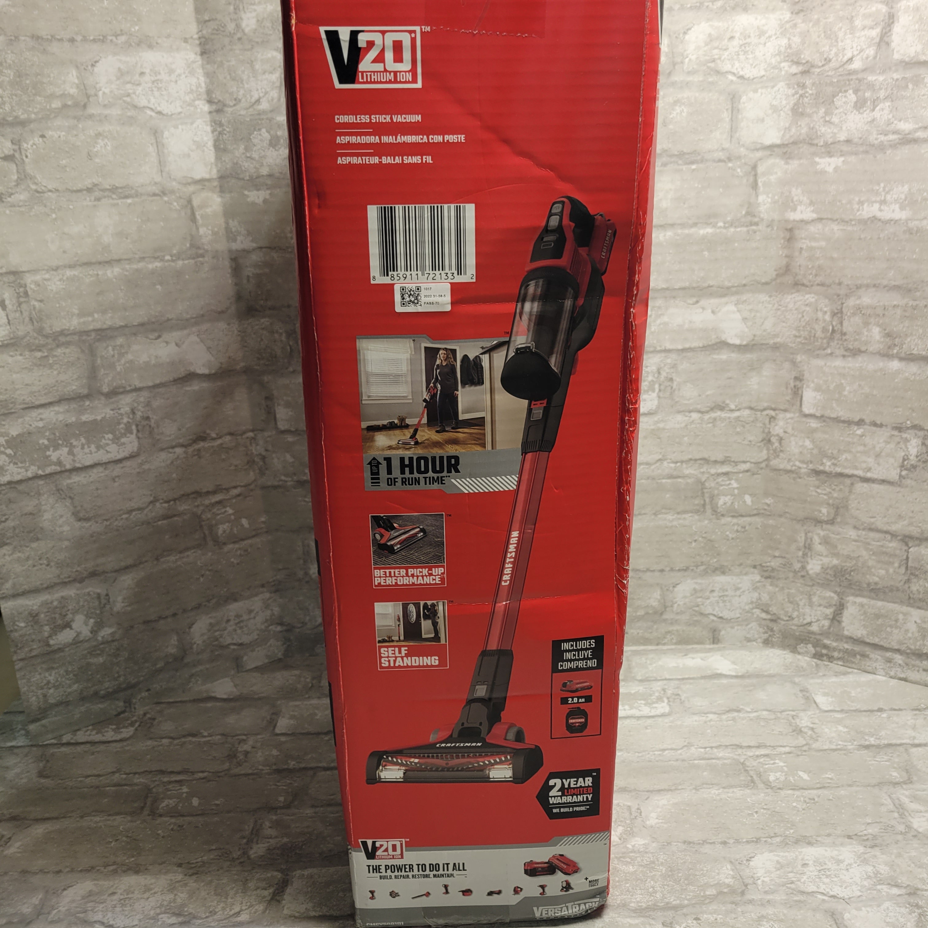 Craftsman V20 Cordless Stick Vacuum Cleaner