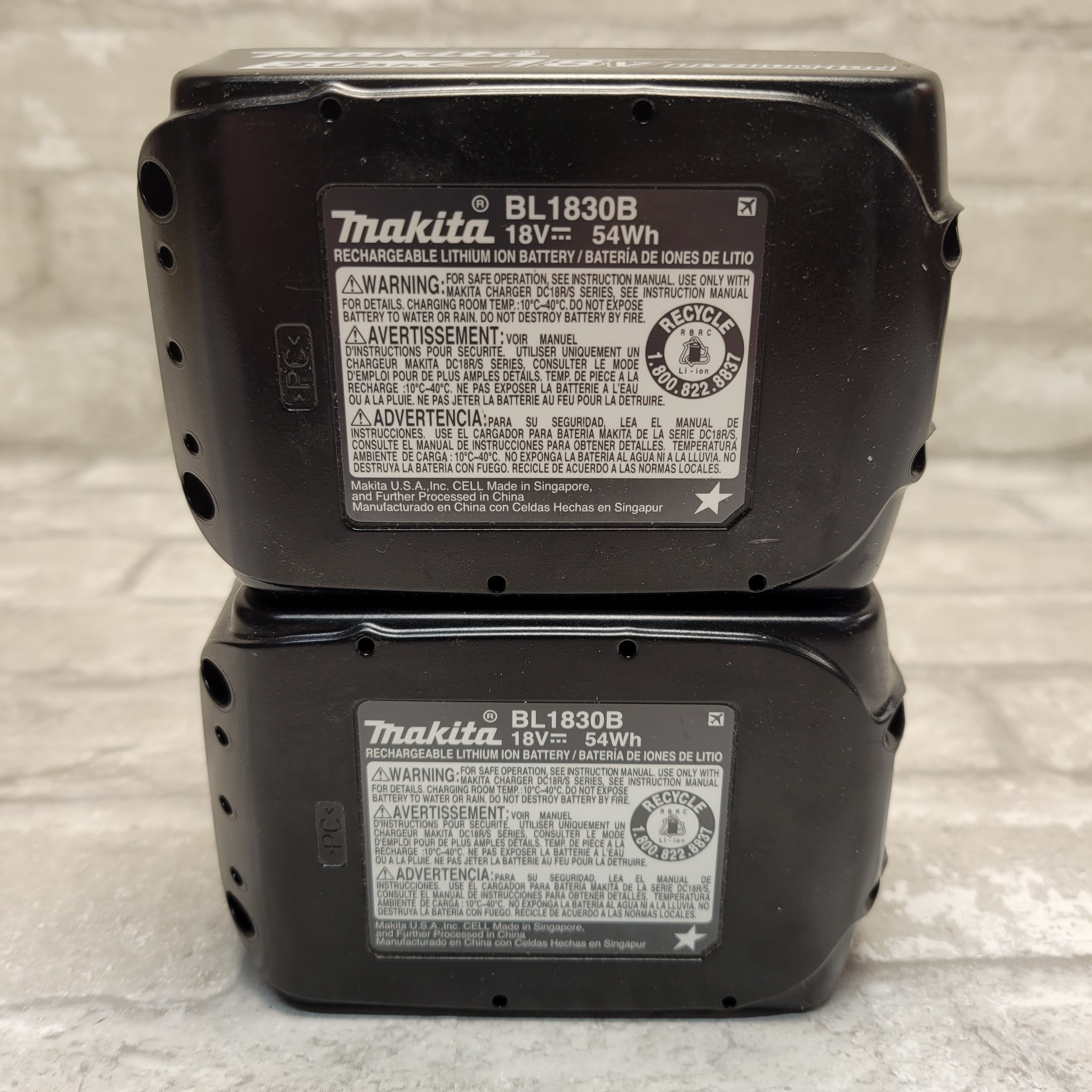 (2) Makita 18V LXT Lithium-Ion High Capacity Battery Pack 3.0Ah (2-Pack) (7944778514670)