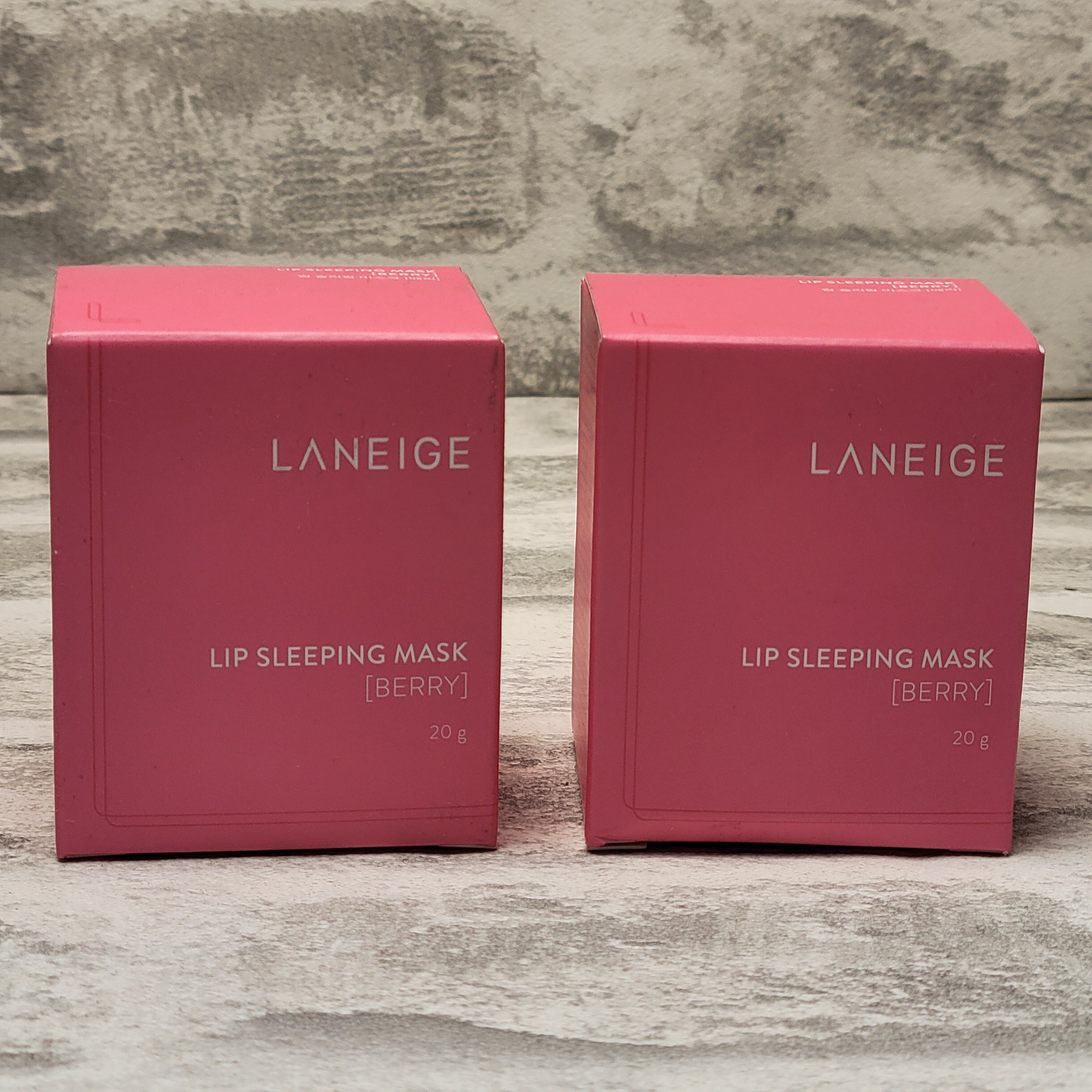 (Lot of 2) LANEIGE Lip Sleeping Mask: Nourish & Hydrate, Antioxidants, 0.7 oz. (7846869500142)