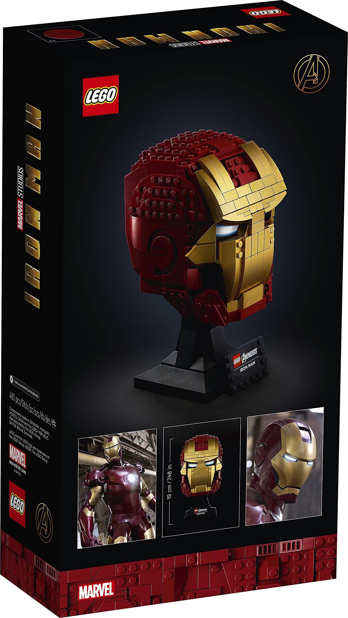 *OPEN BOX* LEGO Marvel Super Heroes Iron Man Helmet 76165 (7690405806318)