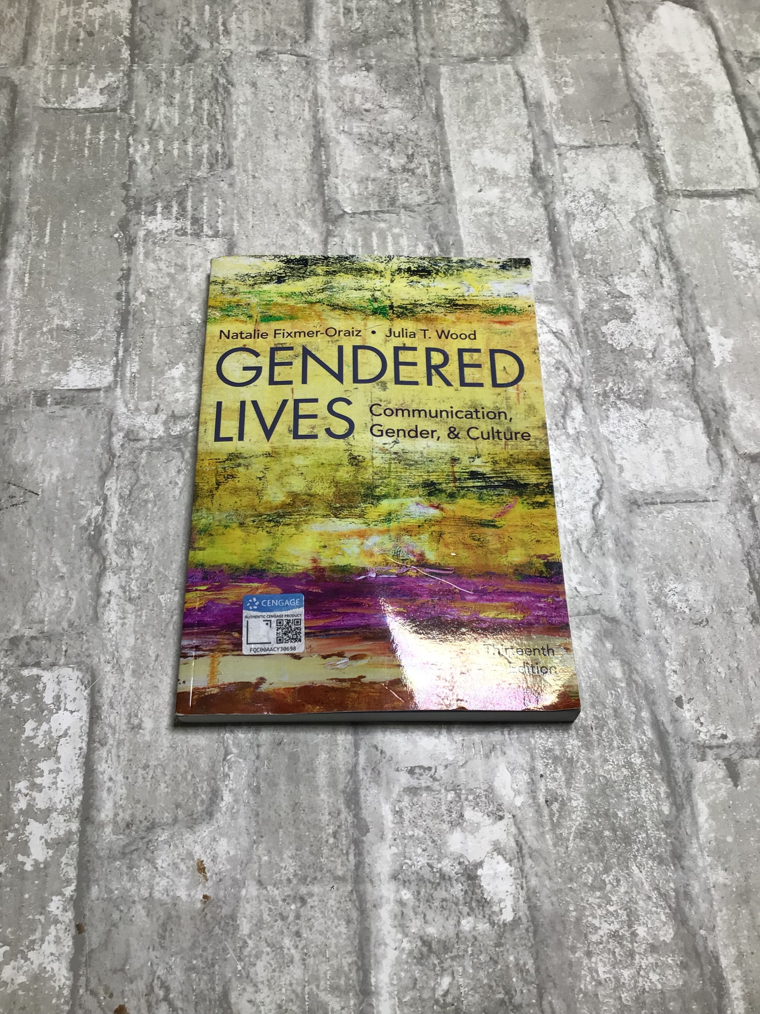 Gendered Lives 13th Edition (8219510702318)