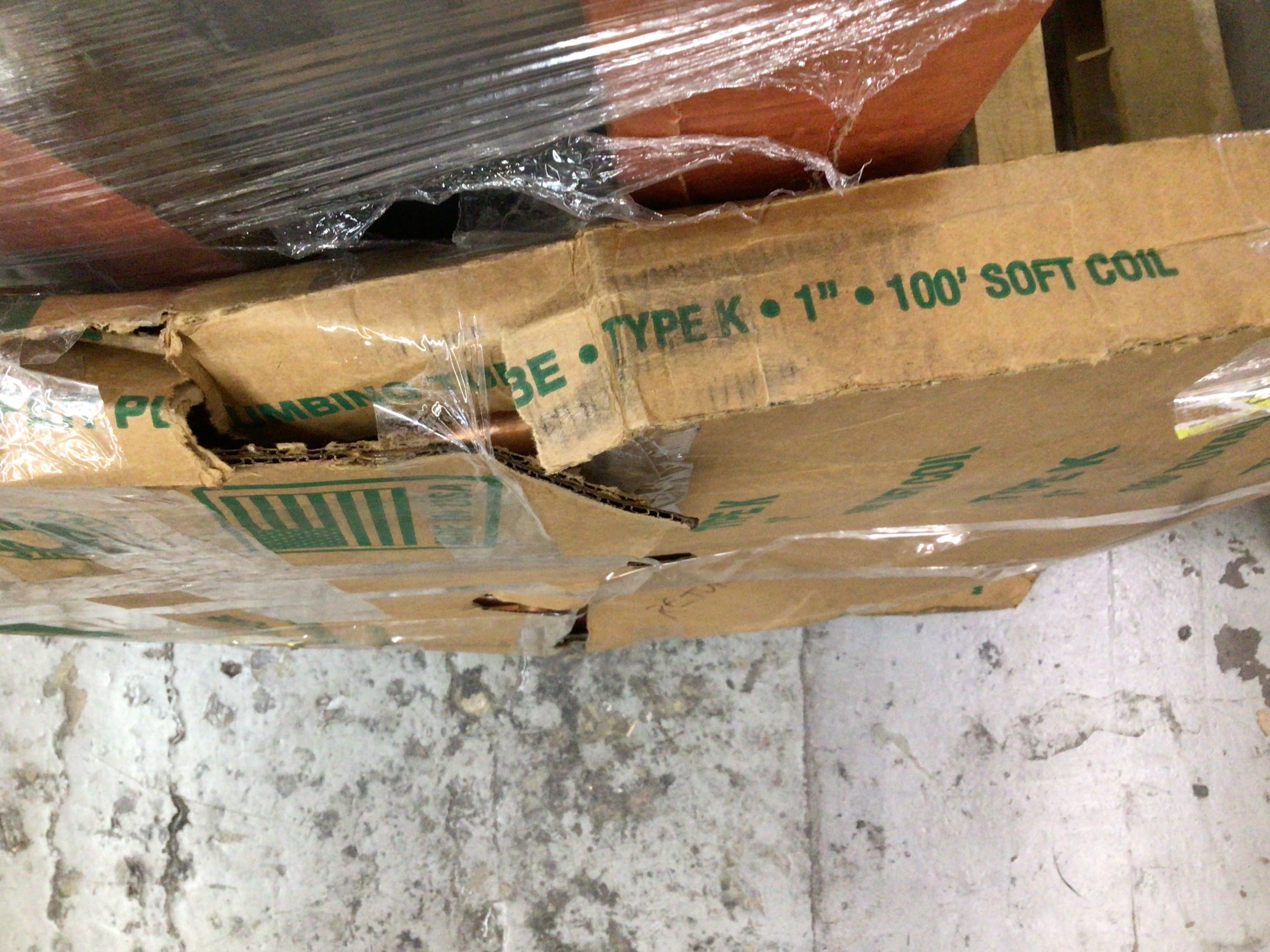 STREAMLINE KS10100 Type K,Soft coil,Water,1 In.X100ft. *OPEN BOX* (8138047717614)