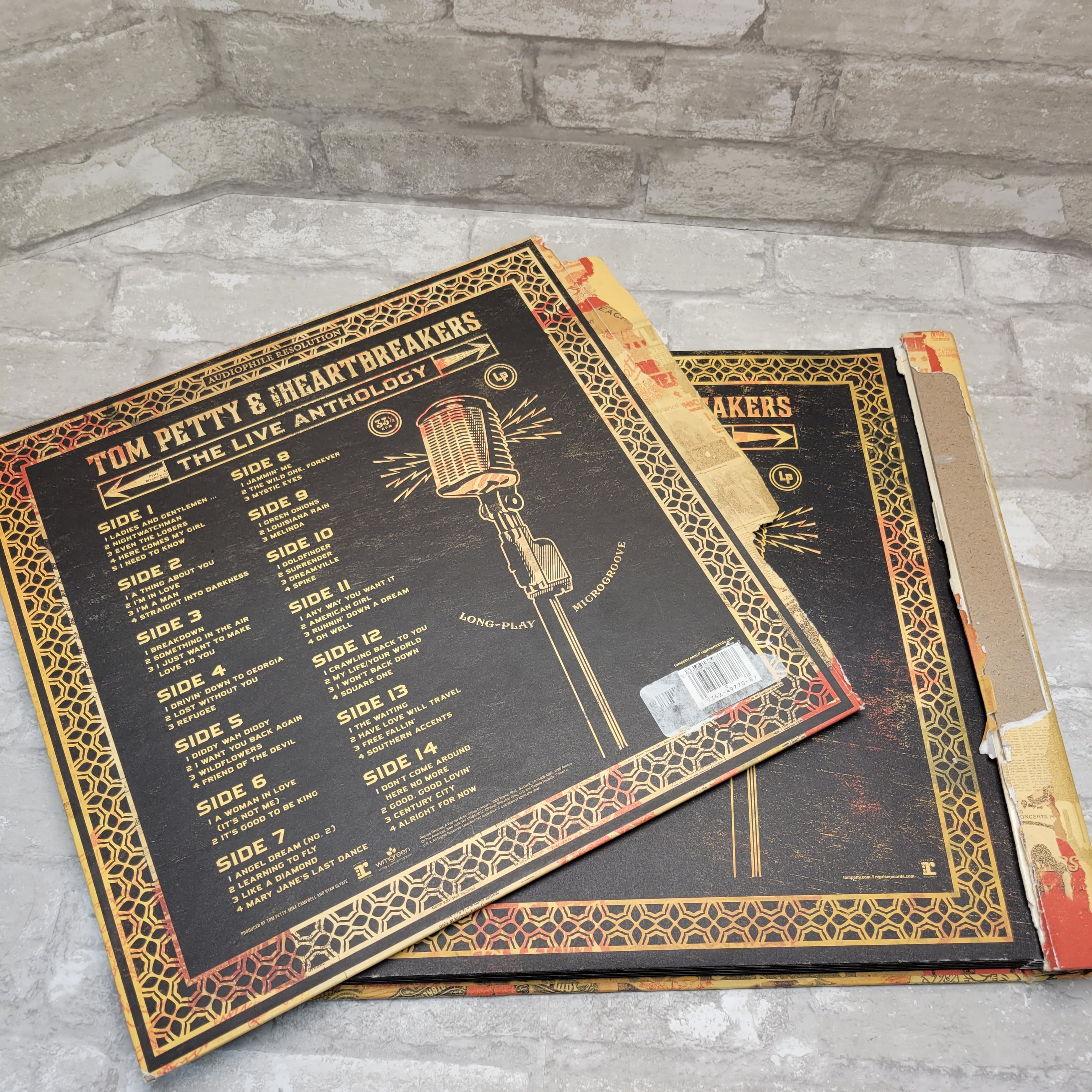 The Live Anthology (Vinyl Box Set) Tom Petty and the Heartbreakers *DAMAGED* (7977398501614)