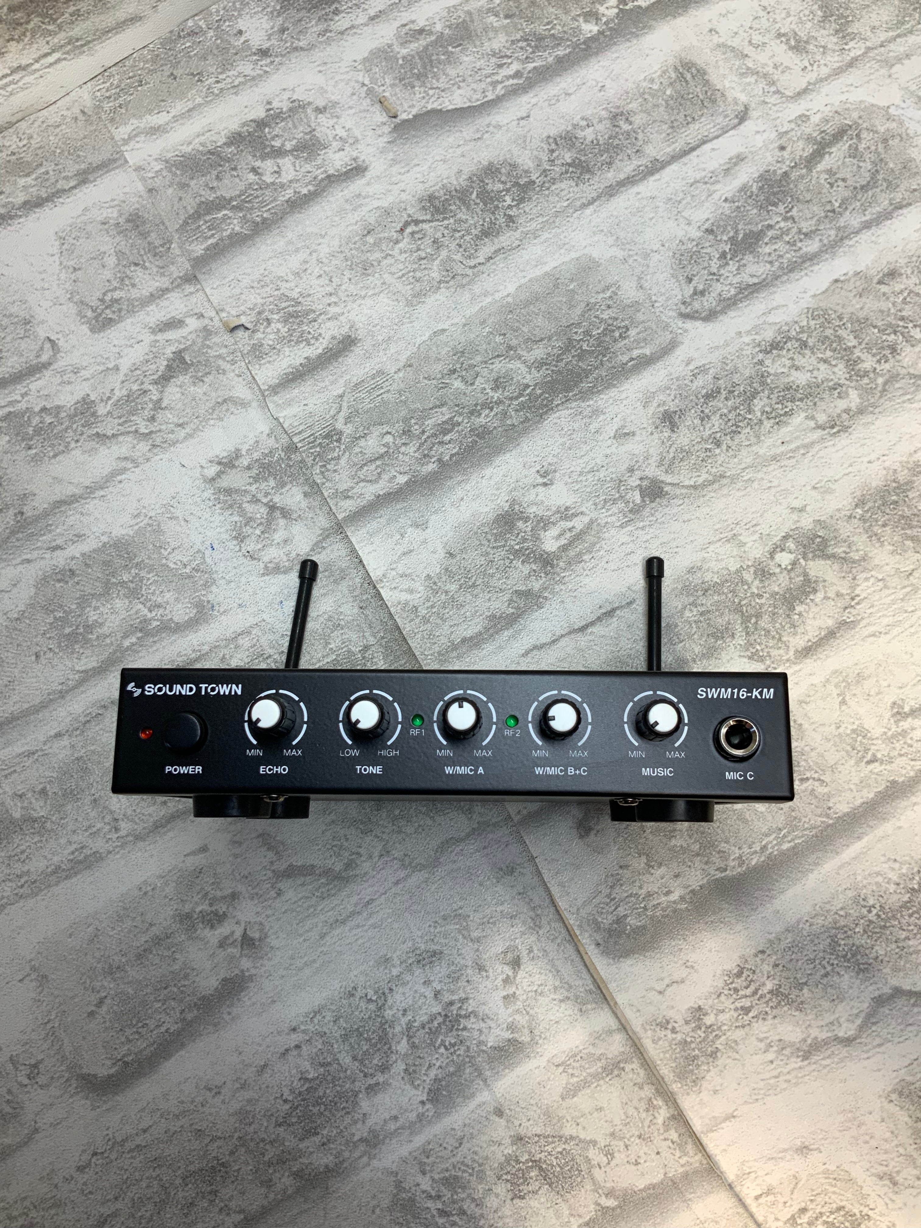 Sound Town UHF 16 Channels Wireless Microphone System (7572555530478)