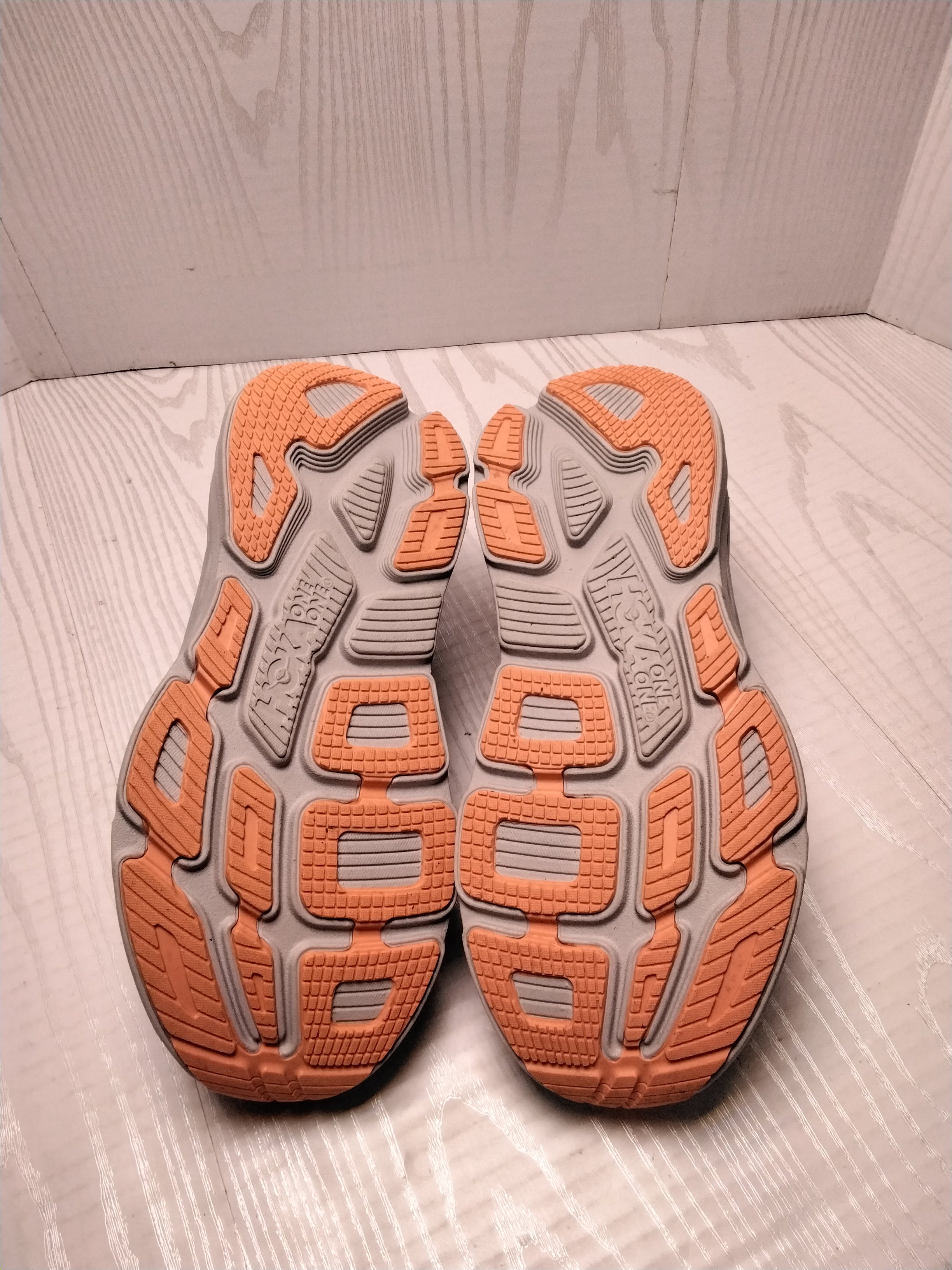 *LIGHTLY USED* HOKA ONE ONE Bondi 7 Womens Shoes - Size 9, Harbor Mist/Sharkskin (7876379476206)