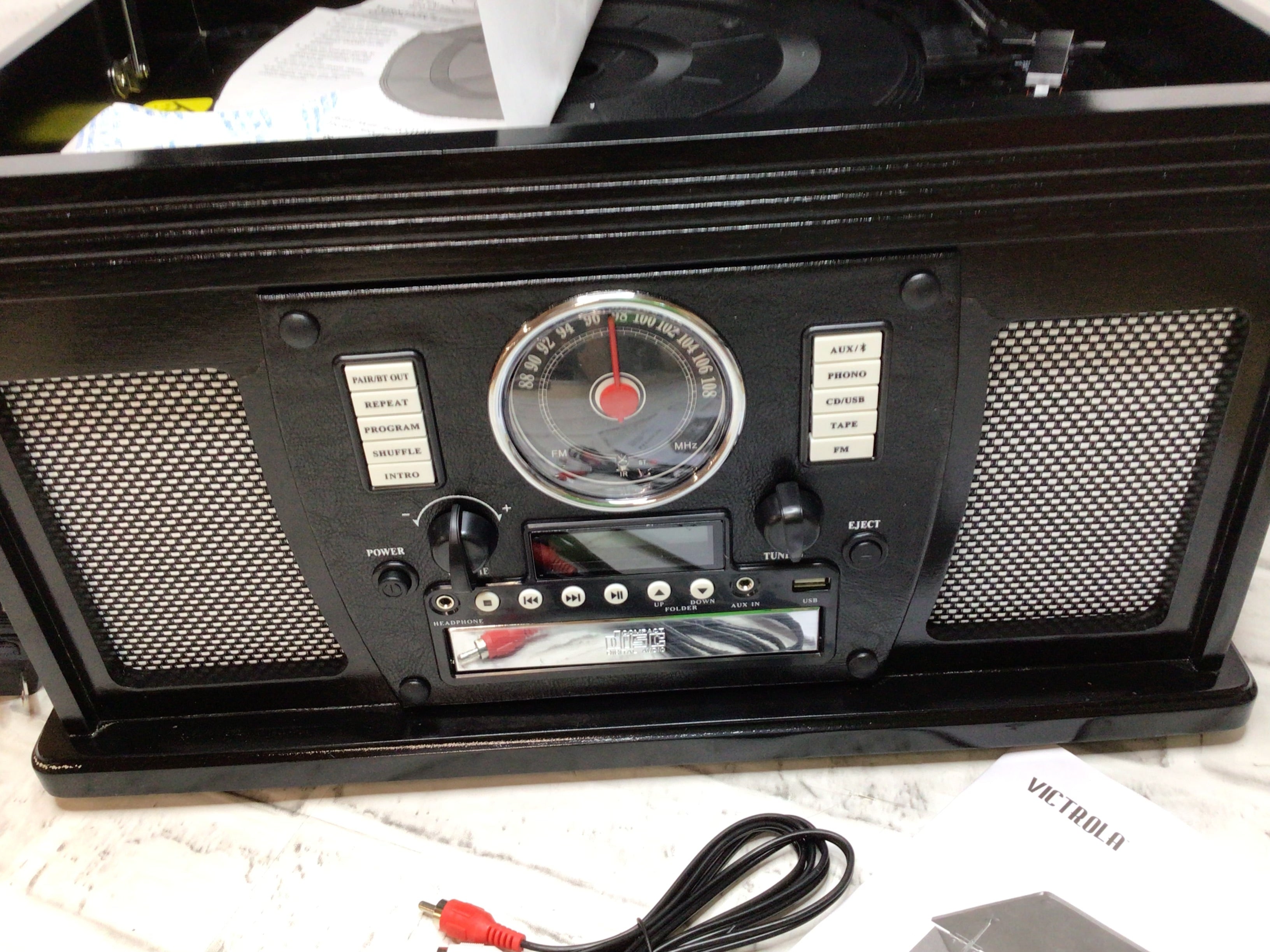 Victrola Navigator VTA-600B 8-in-1 Classic Bluetooth Record Player *USED* (8109594837230)