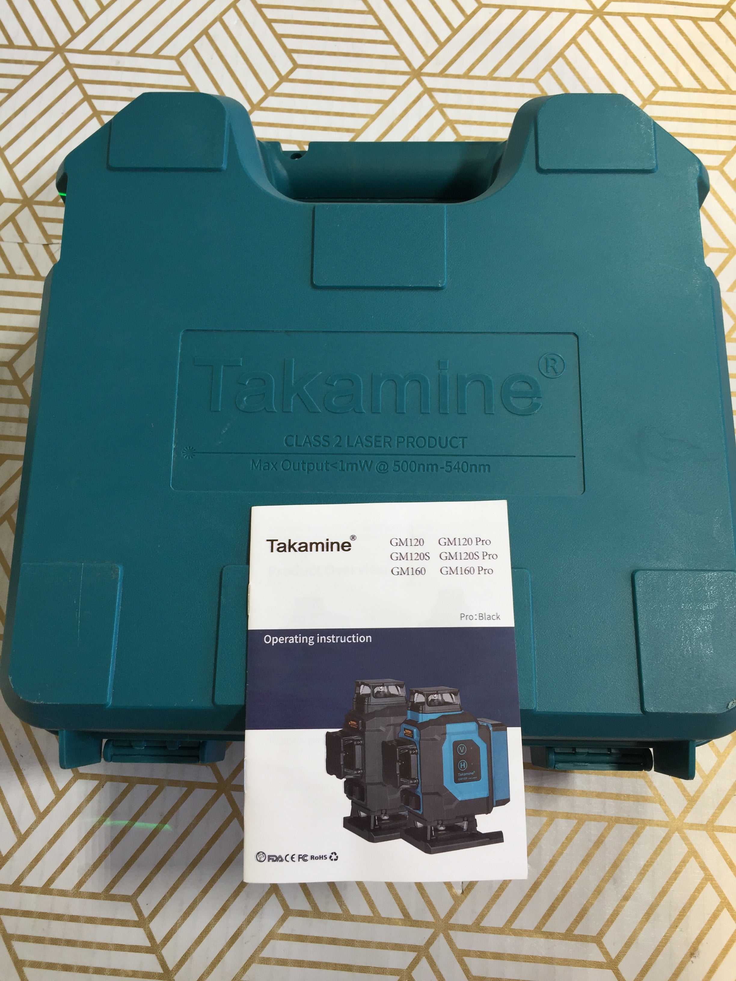Takamine Green Laser Level | 3D Cross Lines for Self-Leveling | FREE SHIPPING (7900110586094)