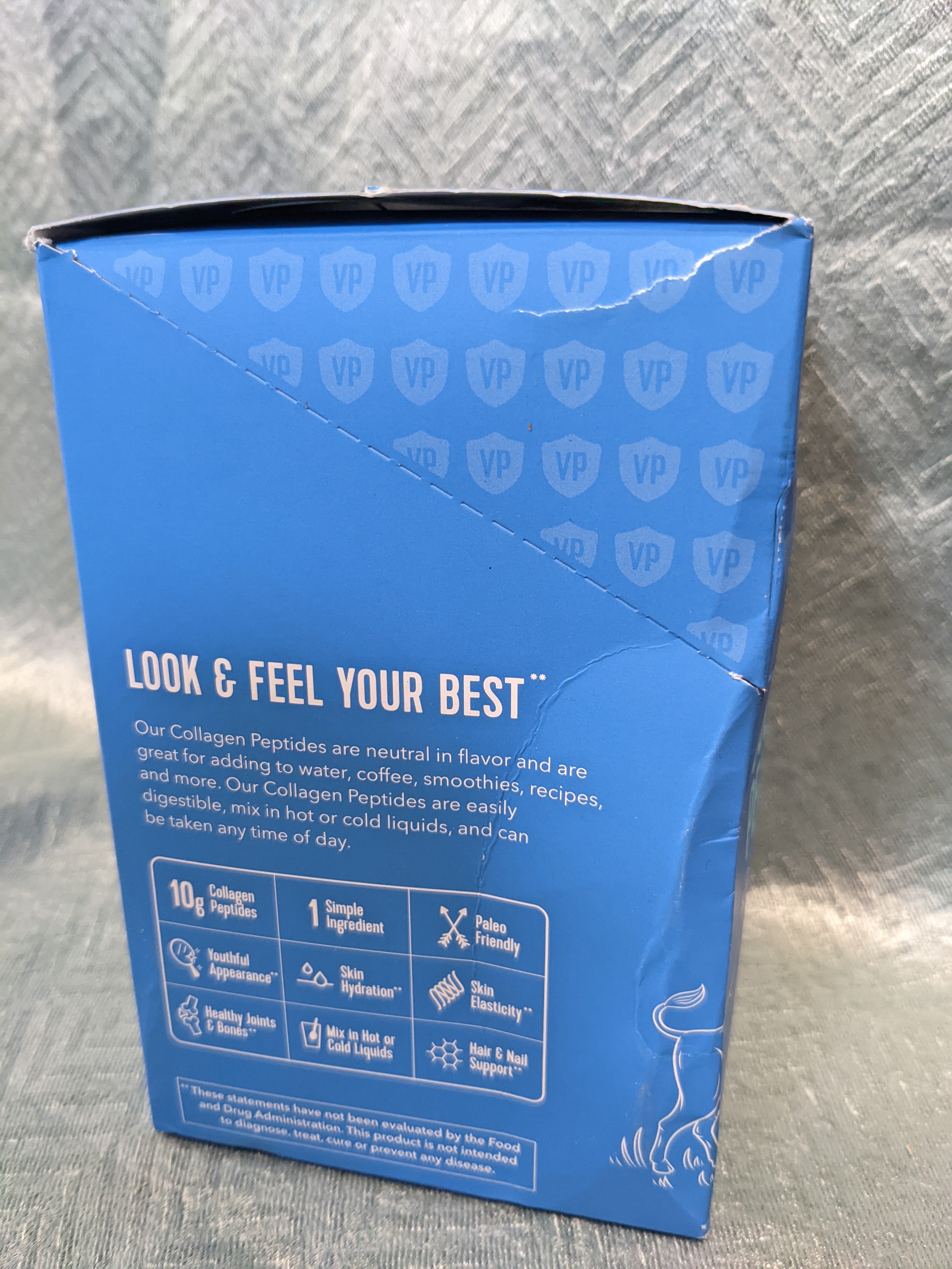 Vital Proteins Collagen Peptides Powder Supplement (Type I, III) Travel Packs, Hydrolyzed Collagen for Skin Hair Nail Joint (7569956995310)