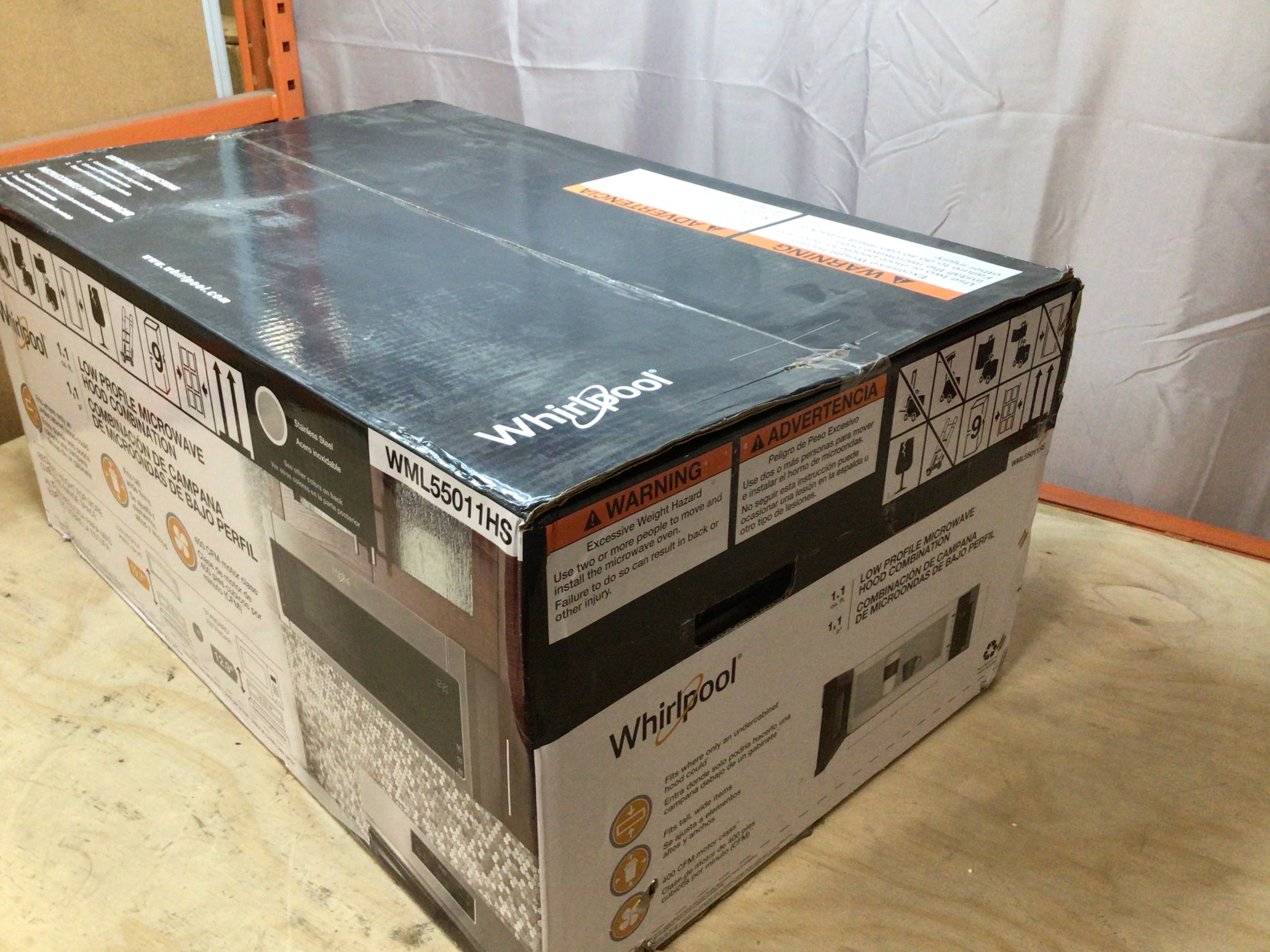 Whirlpool WML55011HS 30