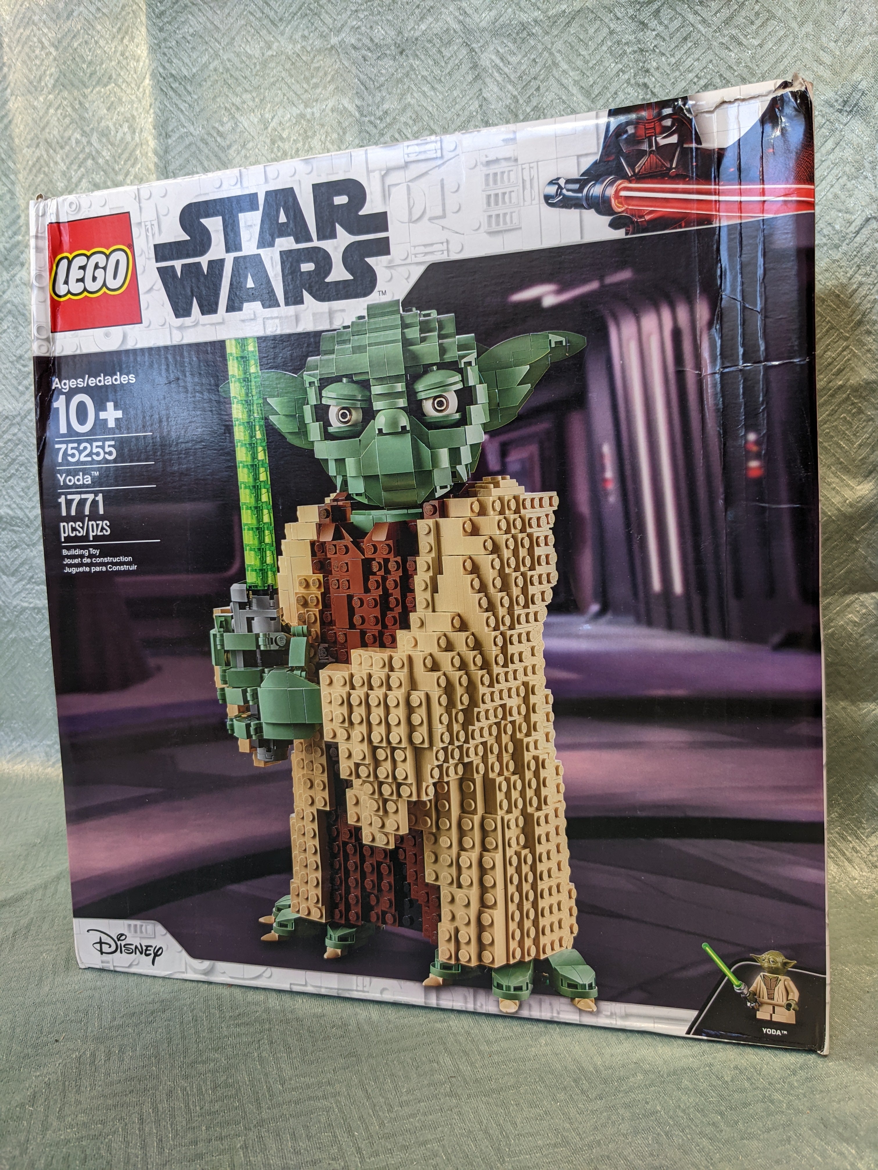 LEGO Star Wars: Attack of The Clones Yoda 75255 Yoda Building Model (7593227223278)