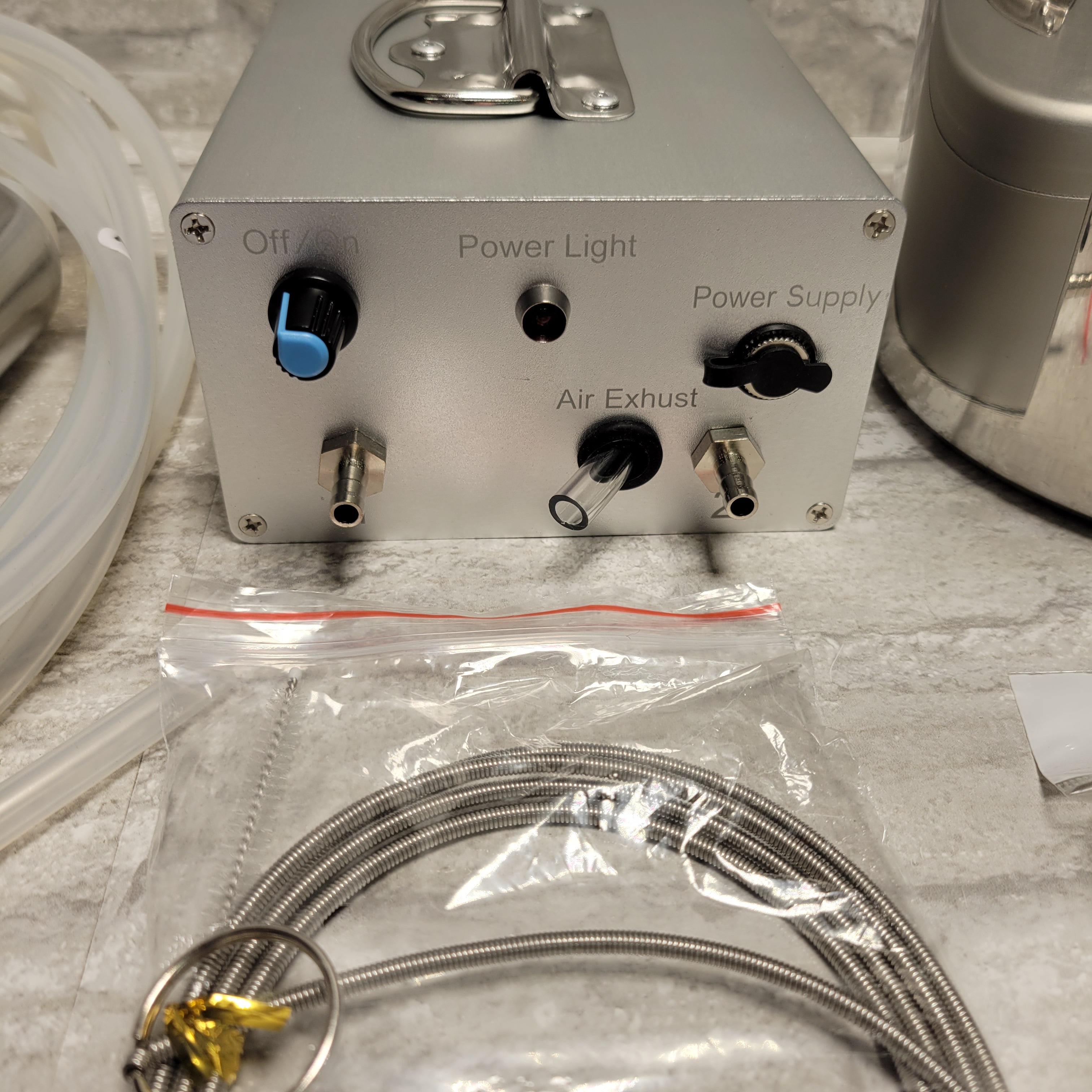 5L Dual Heads Milking Machine Vacuum Impulse Pump Cow Goat Milker (8050843353326)