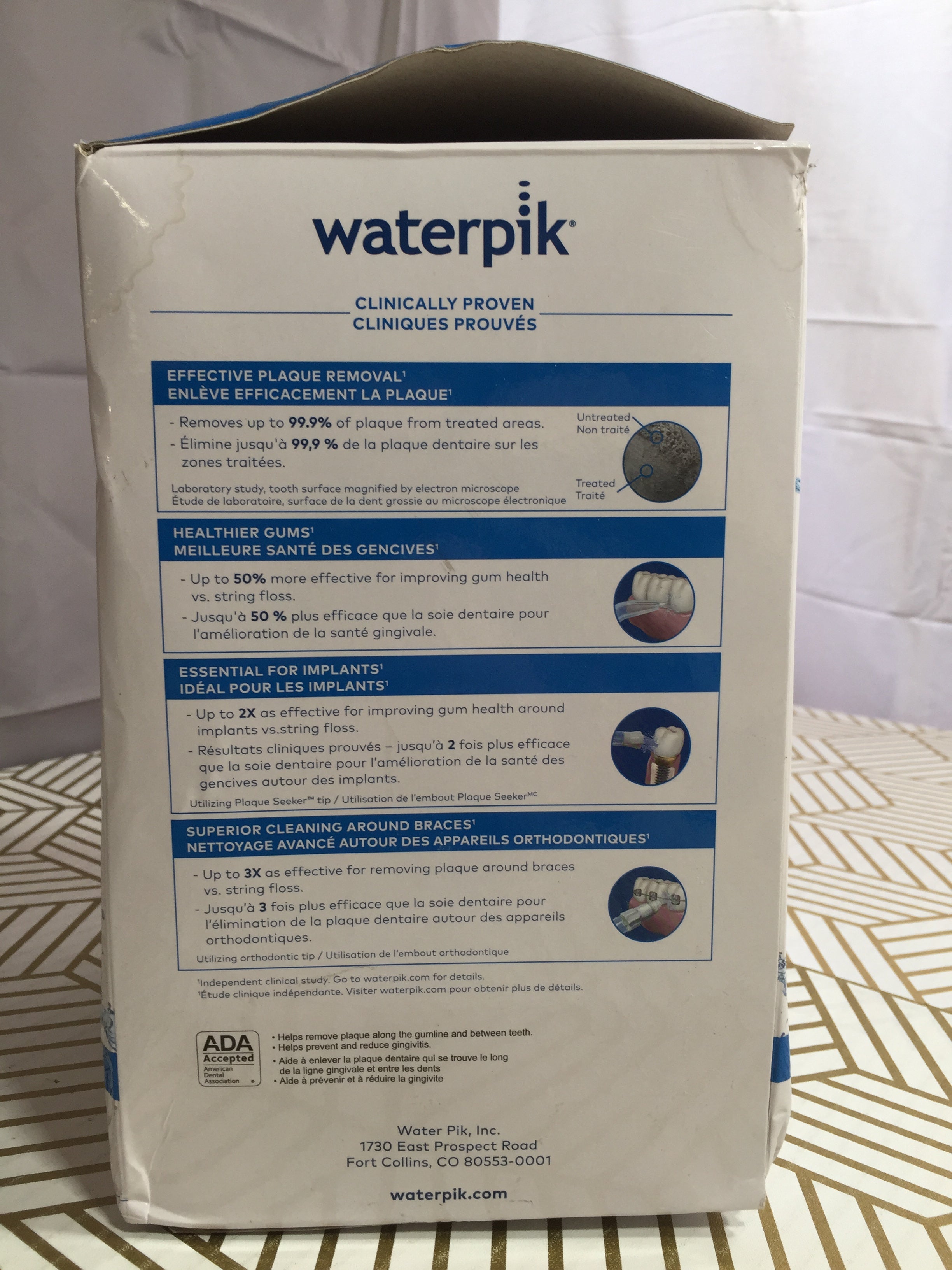 Waterpik Aquarius Water Flosser Professional with 7 Tips WP-660 *SEALED* (8042202759406)