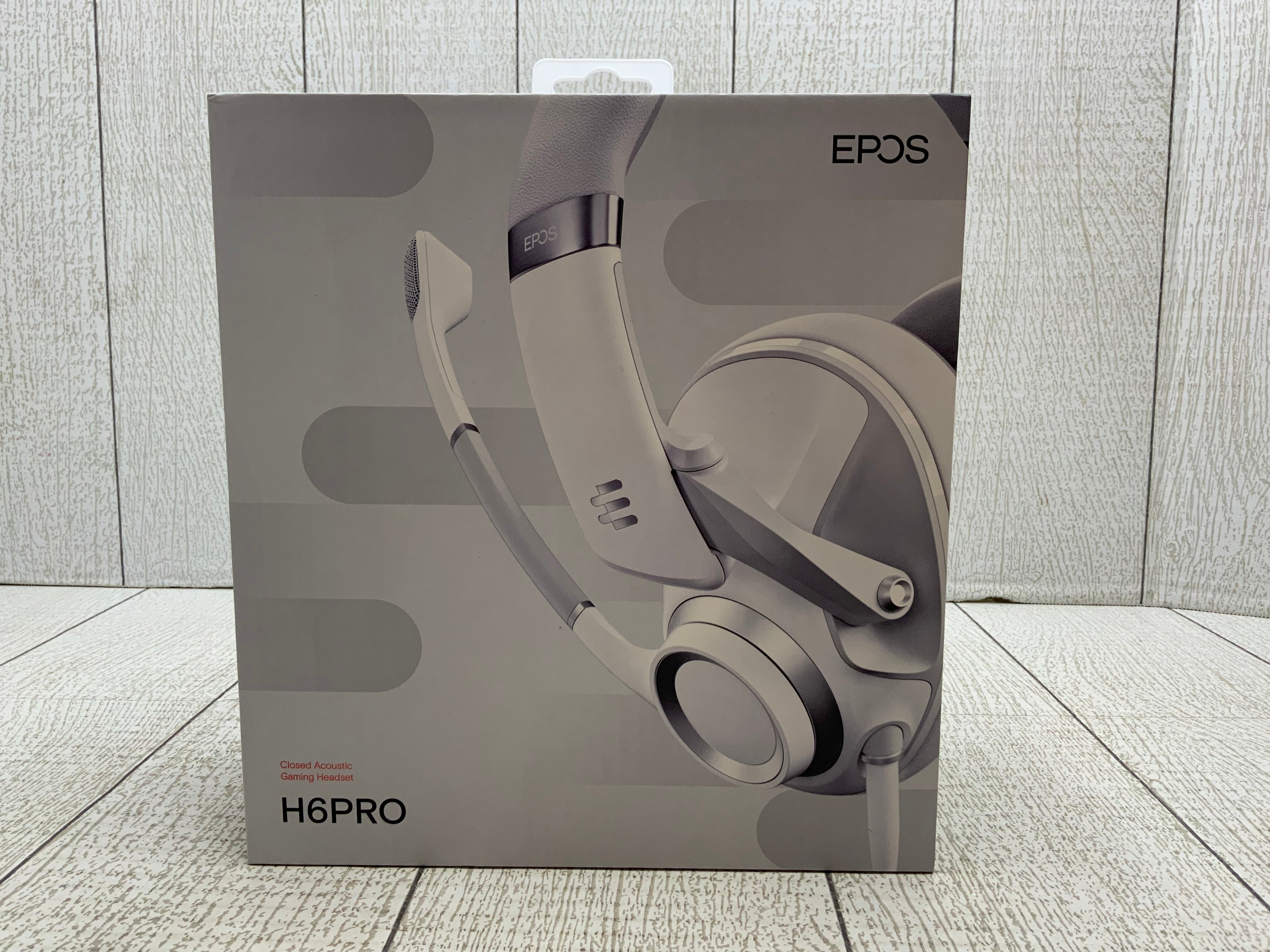 EPOS Audio H6PRO Closed Acoustic Gaming Headset (White) (8061455237358)