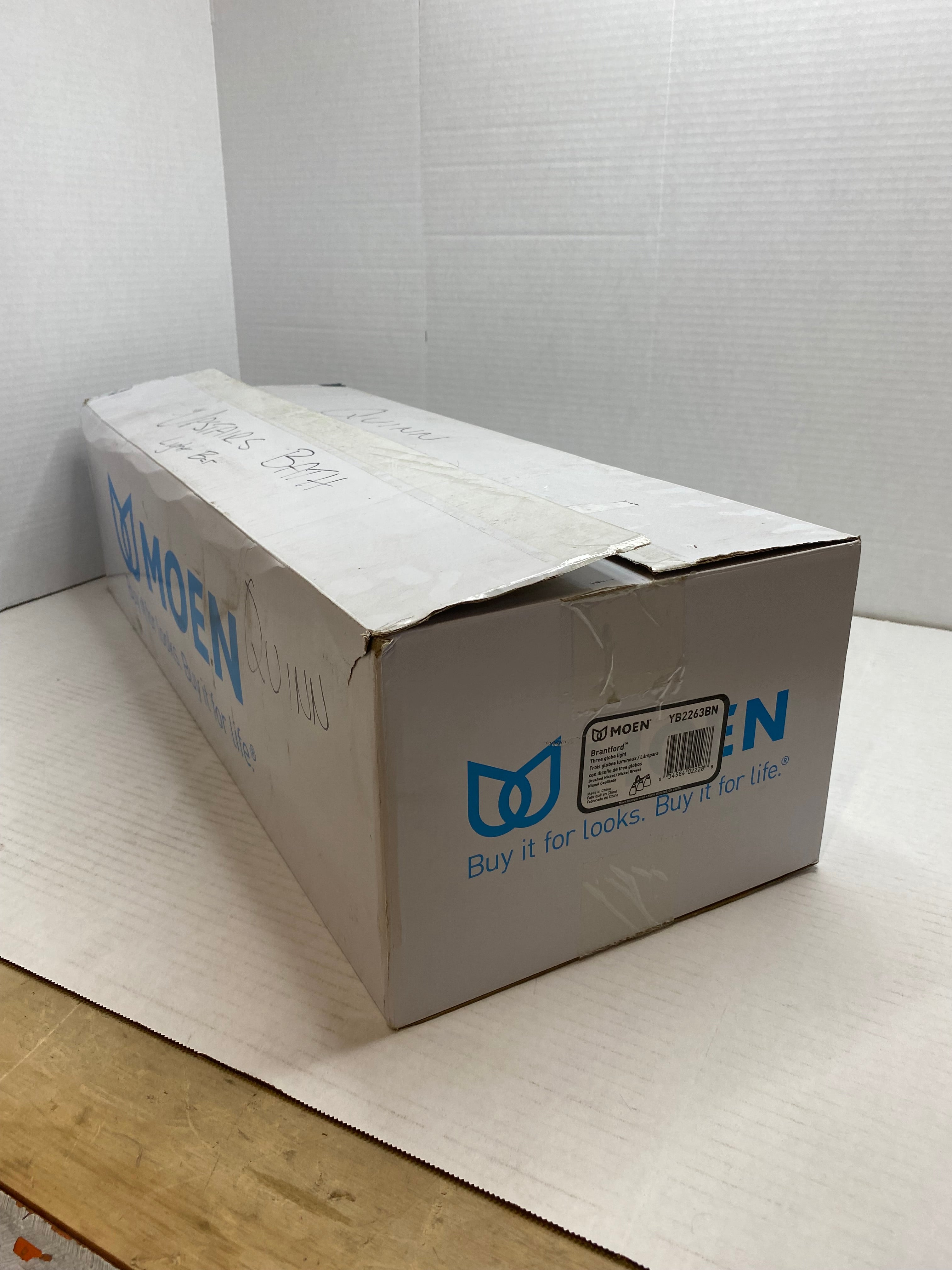 Moen YB2263BN Brantford 3-Light Dual-Mount Vanity Fixture *OPEN BOX* (8220595388654)