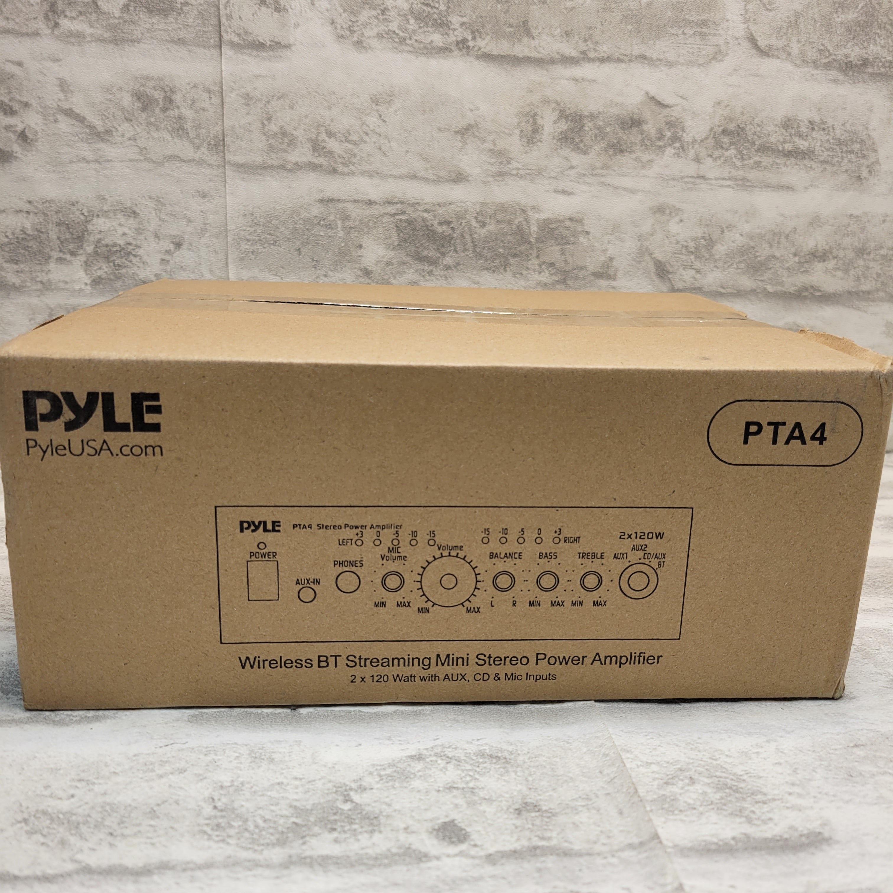 Pyle PTA4 Home Audio Power Amplifier System with Bluetooth
