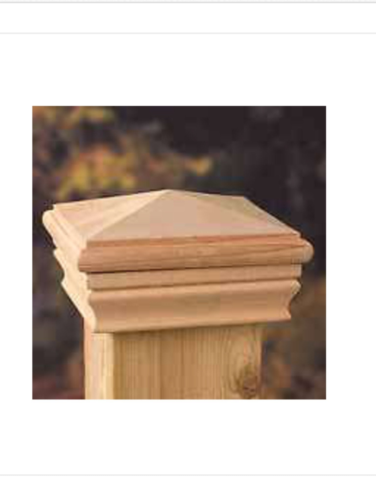Weather Shield Wooden Post Caps | 12 Pack | 4x4 Treated Pine Caps *NEW* (8097492336878)