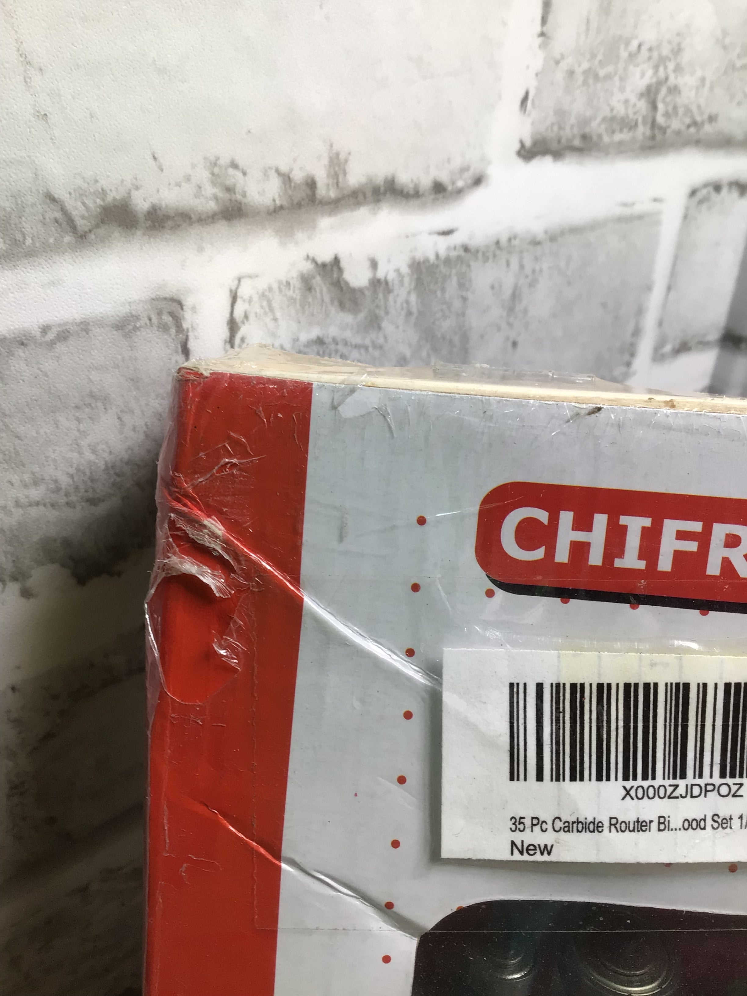 AJ CHIFRB035 Tungsten Carbide Router Bit Set with Case (35 Piece), 0.25" (7942713606382)