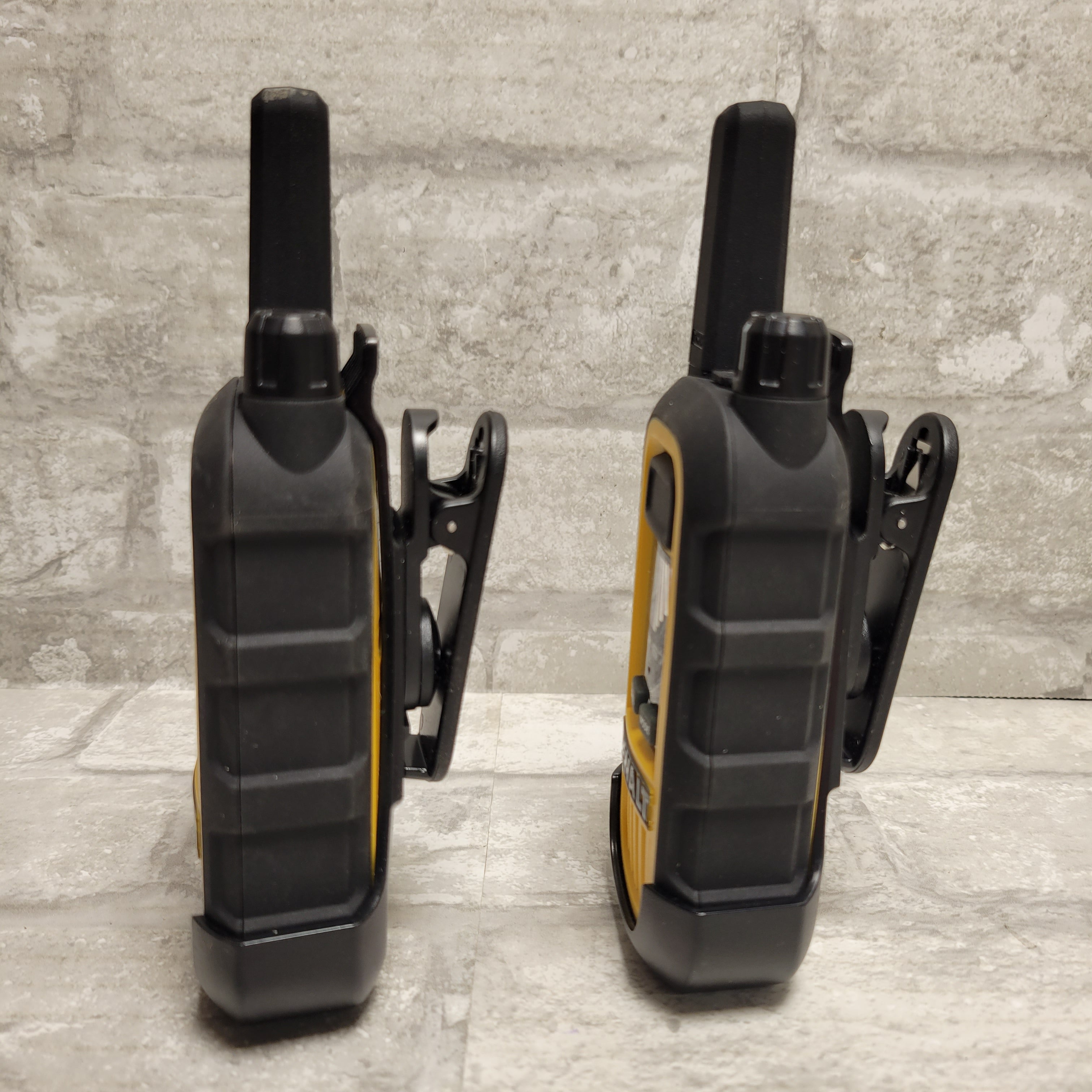 DEWALT HeavyDuty IP67 22Channel WalkieTalkie, Set of 2