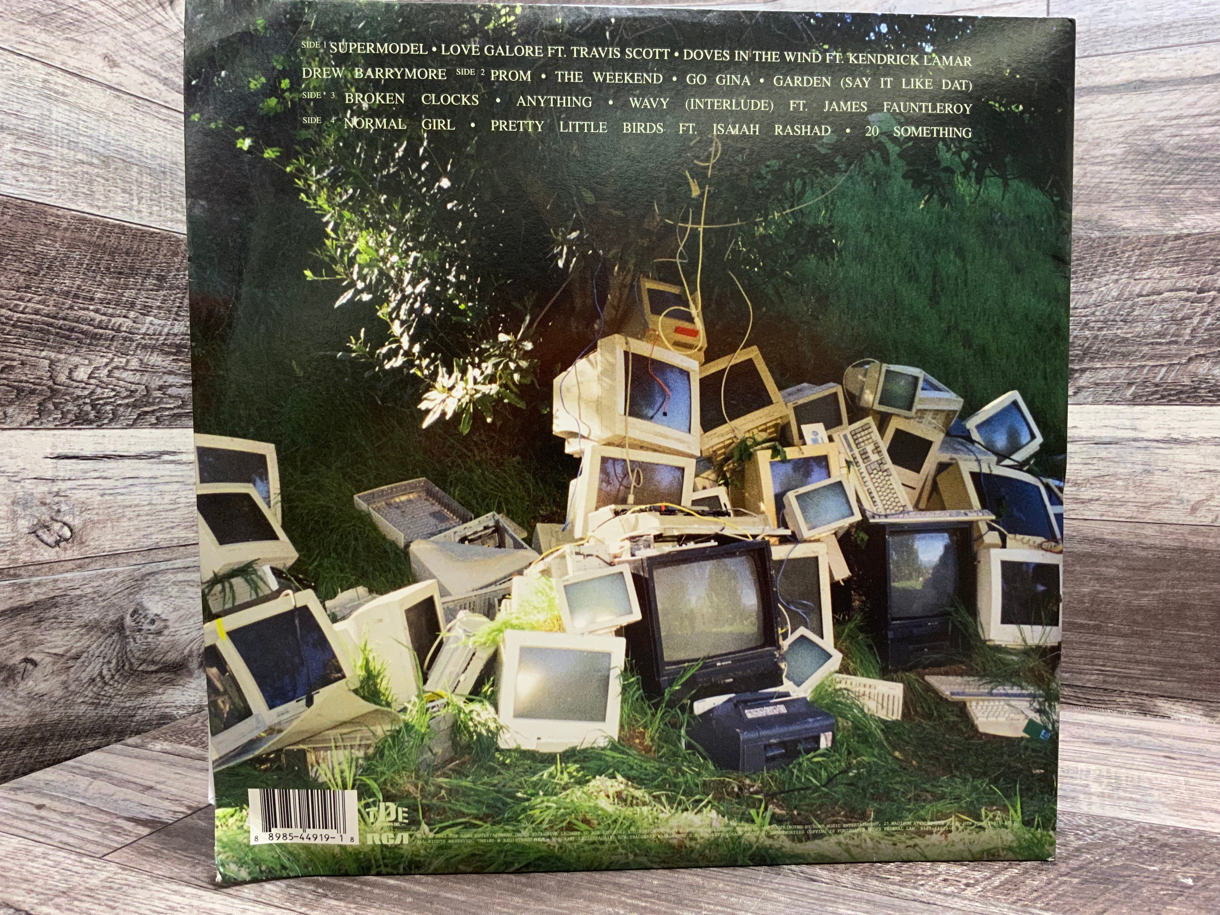 SZA CTRL Green Vinyl 2LP (8115675791598)