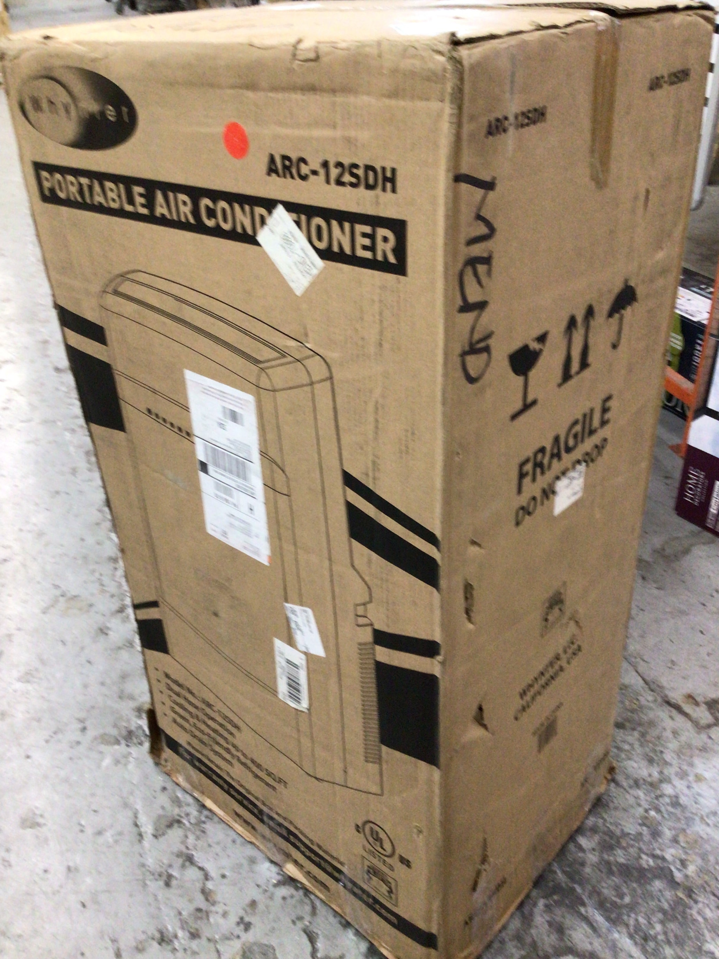 Whynter ARC-12SDH 12,000 BTU Cooling Portable Air Conditioner *OPEN BOX - READ* (8103925481710)