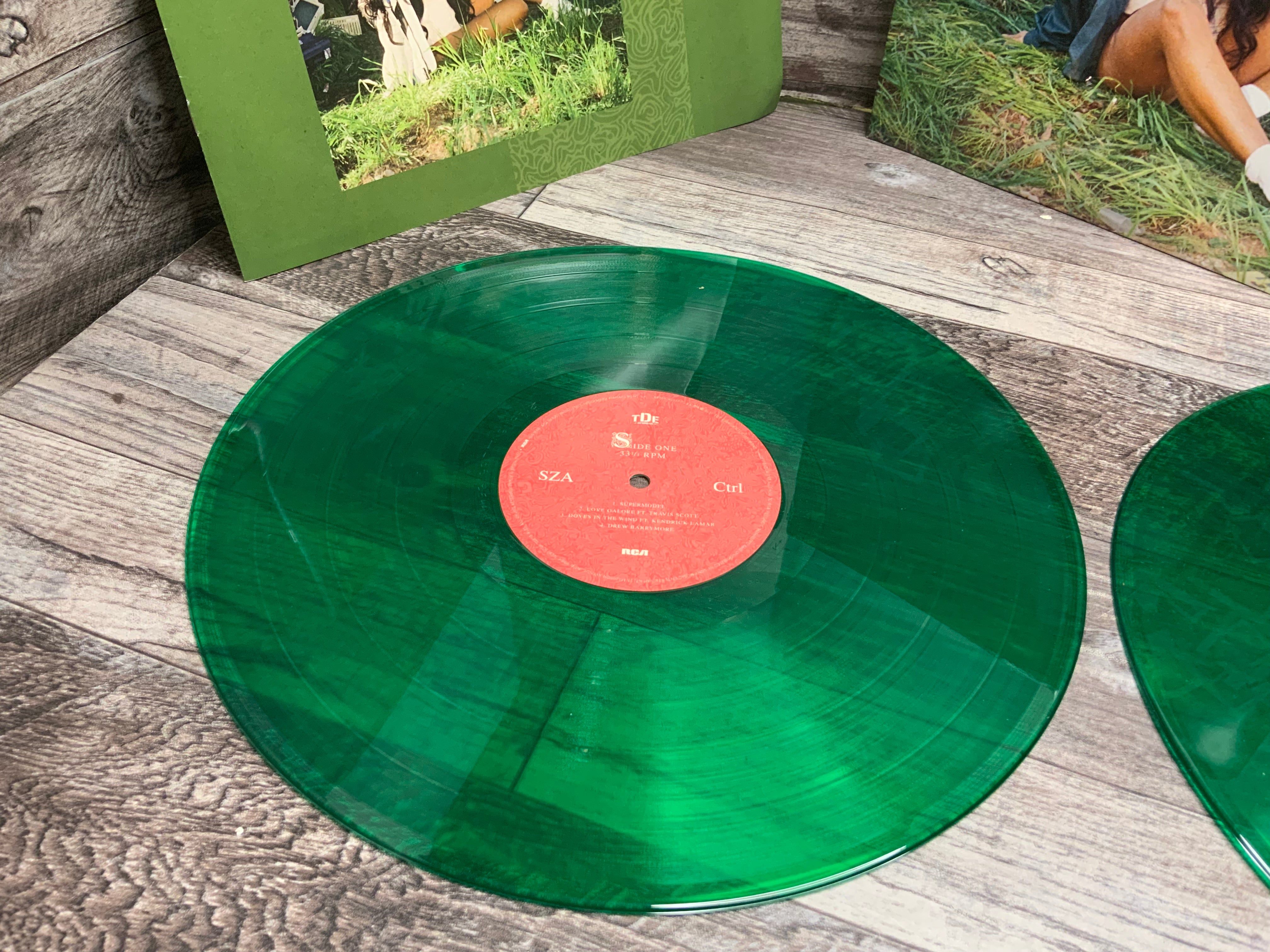 SZA CTRL Green Vinyl 2LP (8115675791598)