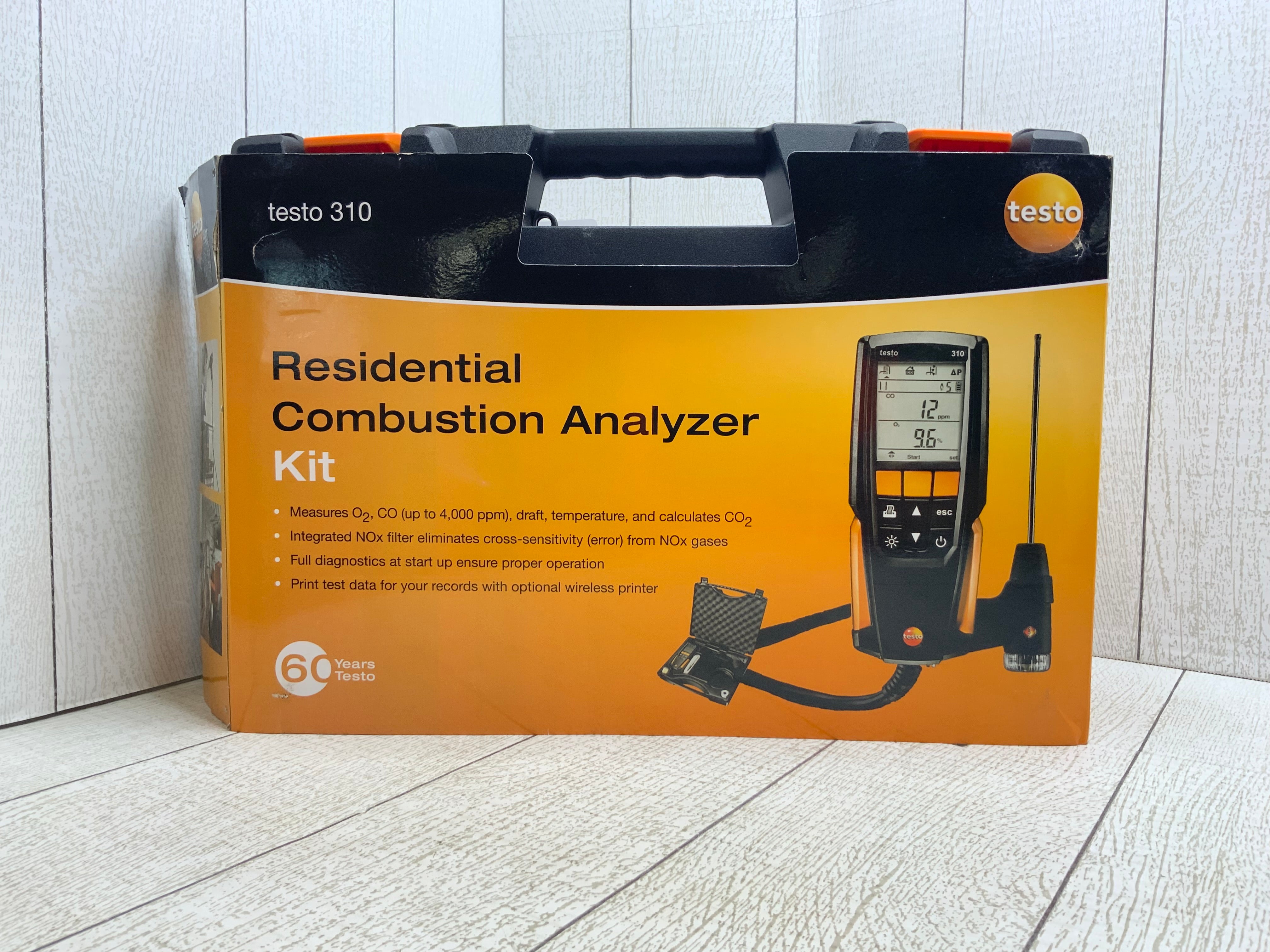 testo 300 I Residential and Commercial Combustion Analyzer Kit (8038433030382)
