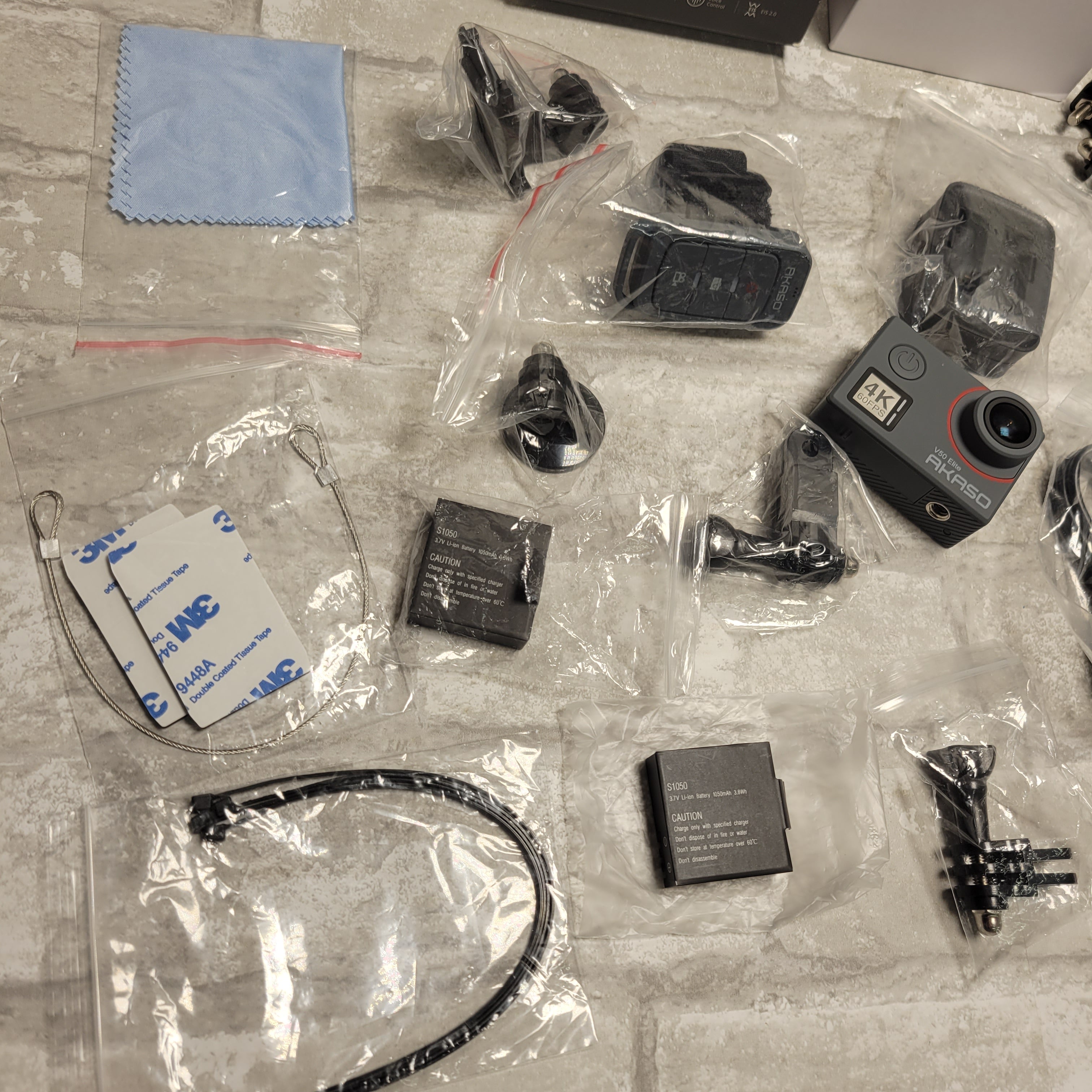 AKASO V50 Elite 4K 60fps Touch Screen WiFi Action Camera (8042962944238)