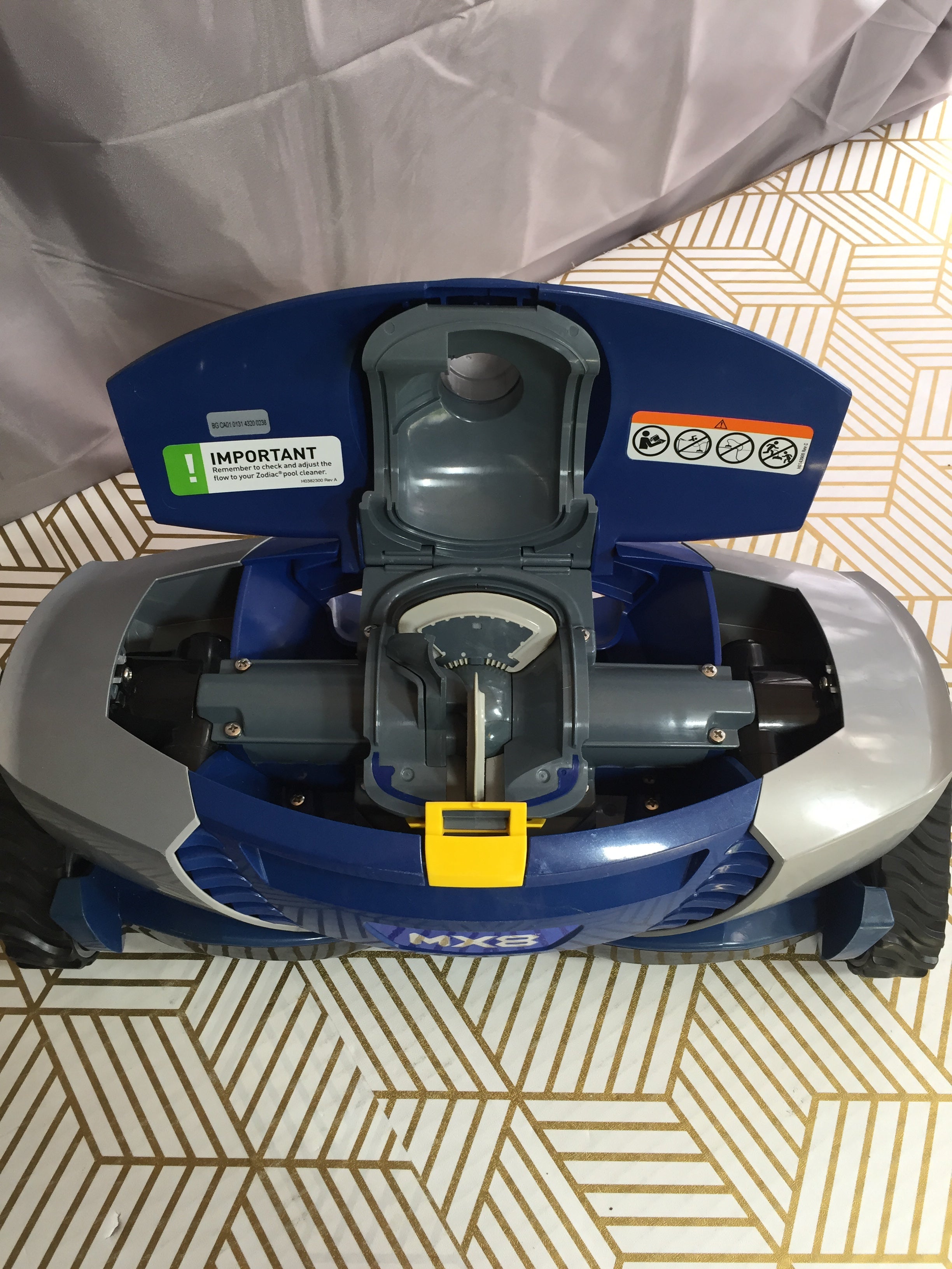 Zodiac MX8 SuctionSide Cleaner Pool Vacuum with 36 Foot Hose