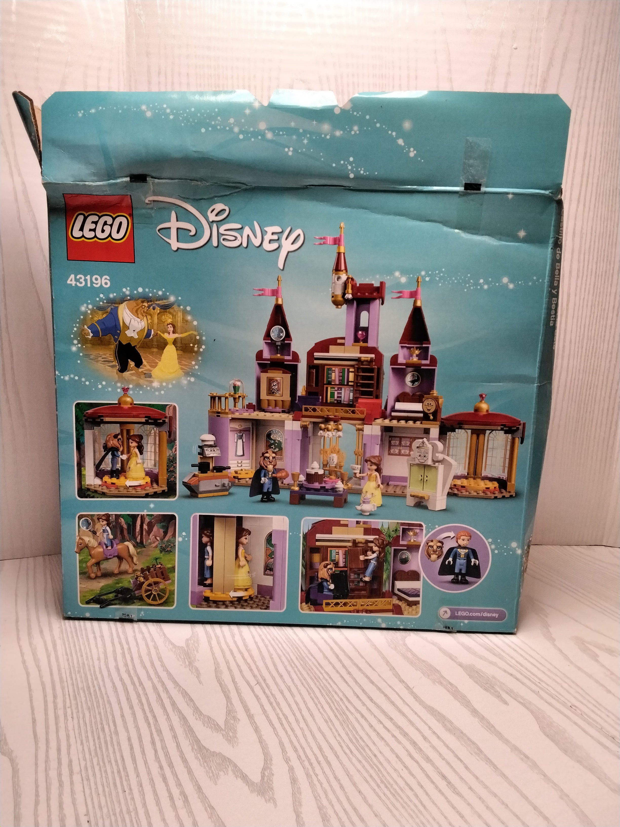 *OPEN BOX* LEGO Disney Belle and The Beast’s Castle 43196 Building Kit (7704137924846)